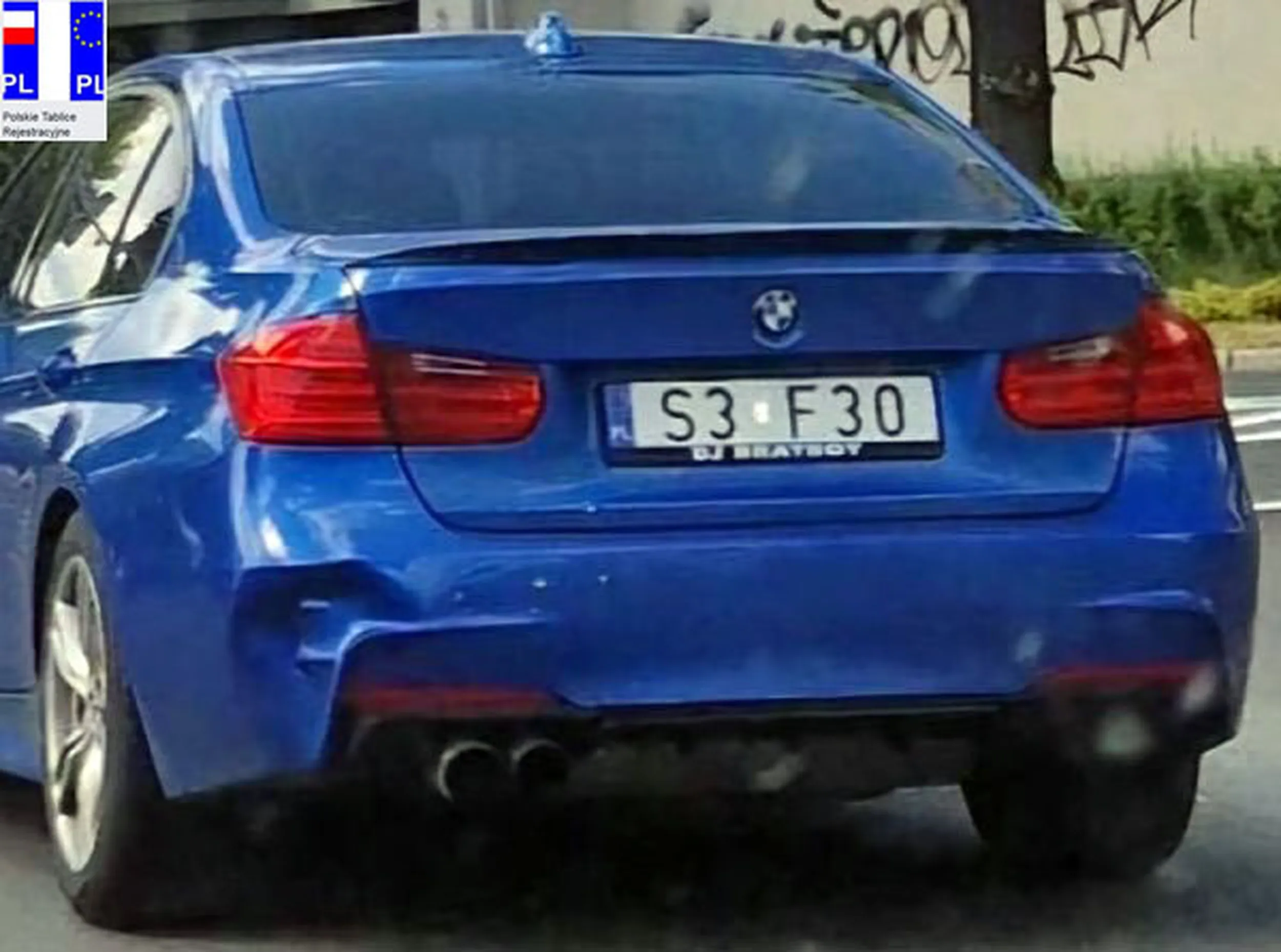 Fajny numer, blacha S3 F30