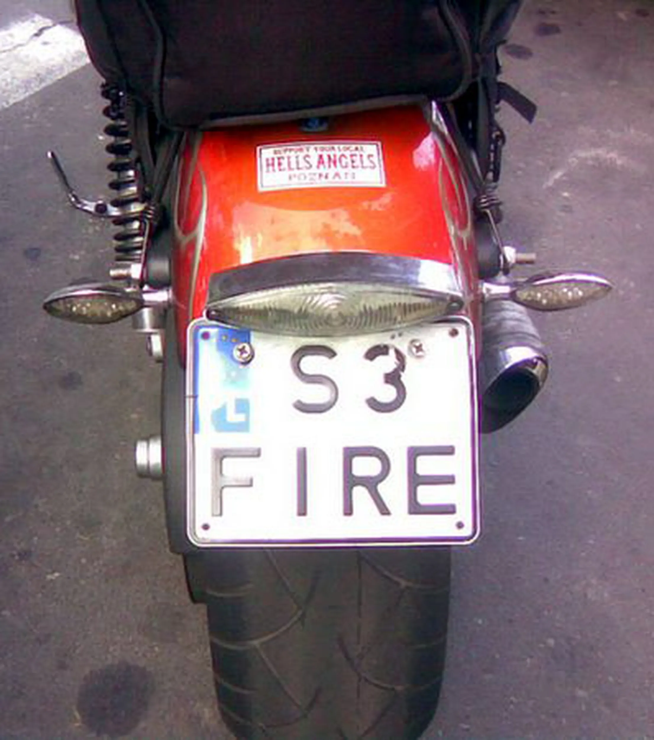 Fajny numer, blacha S3 FIRE