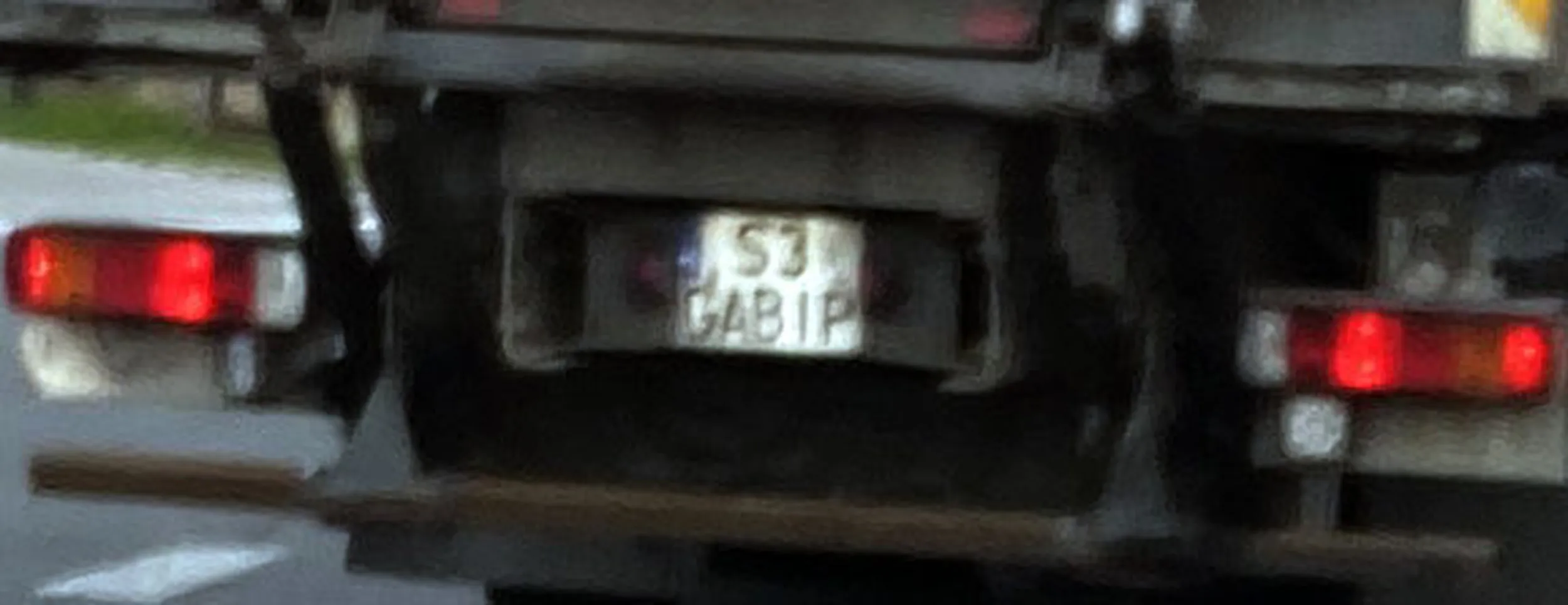 Fajny numer, blacha S3 GABIP