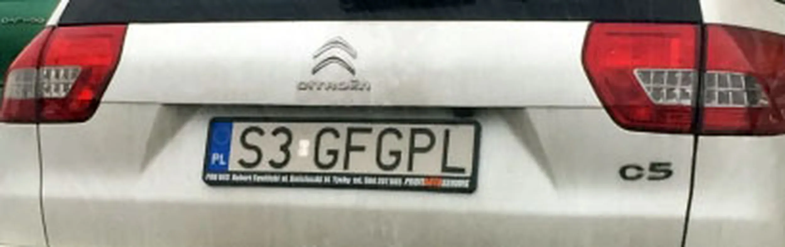 Fajny numer, blacha S3 GFGPL