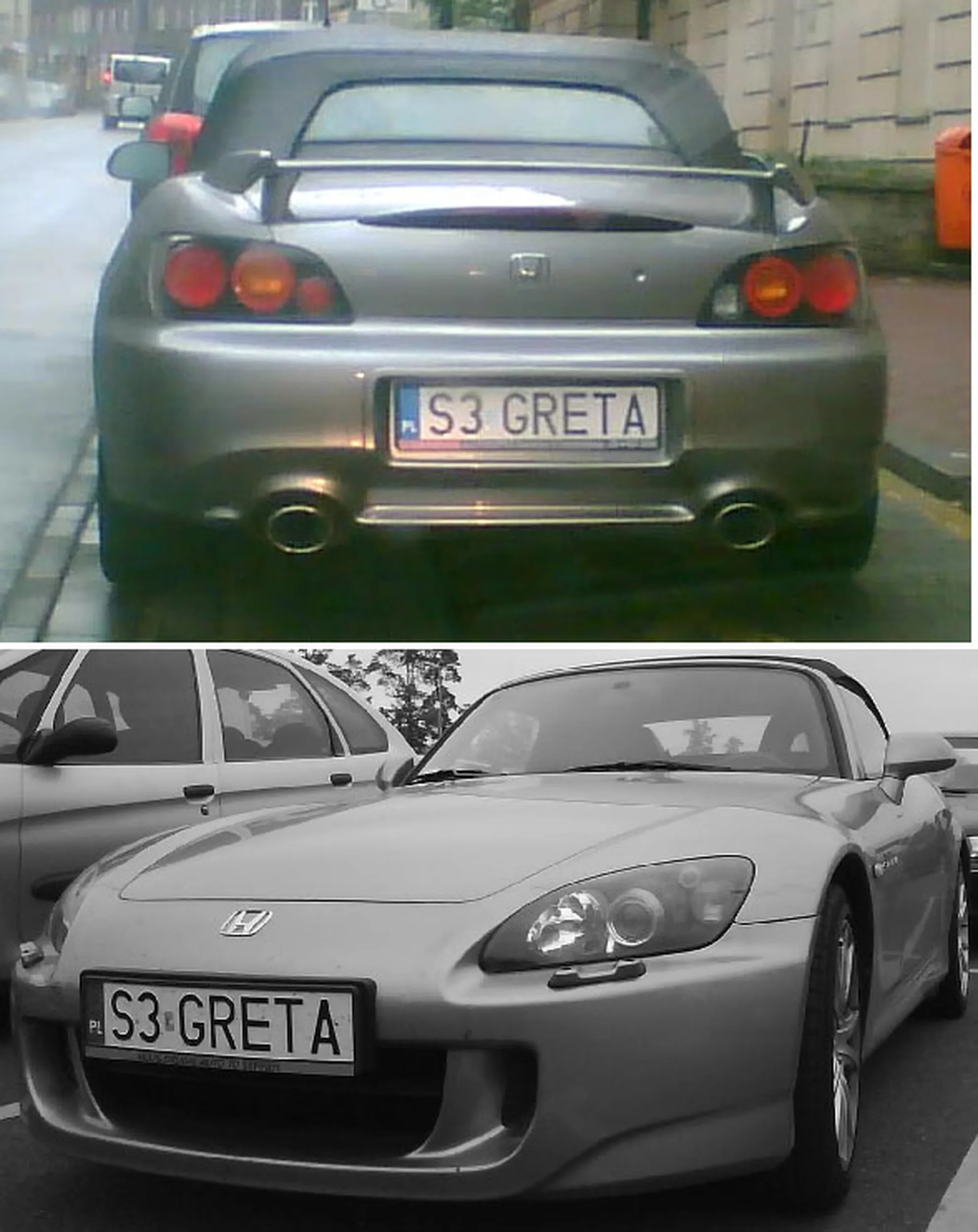 Fajny numer, blacha S3 GRETA