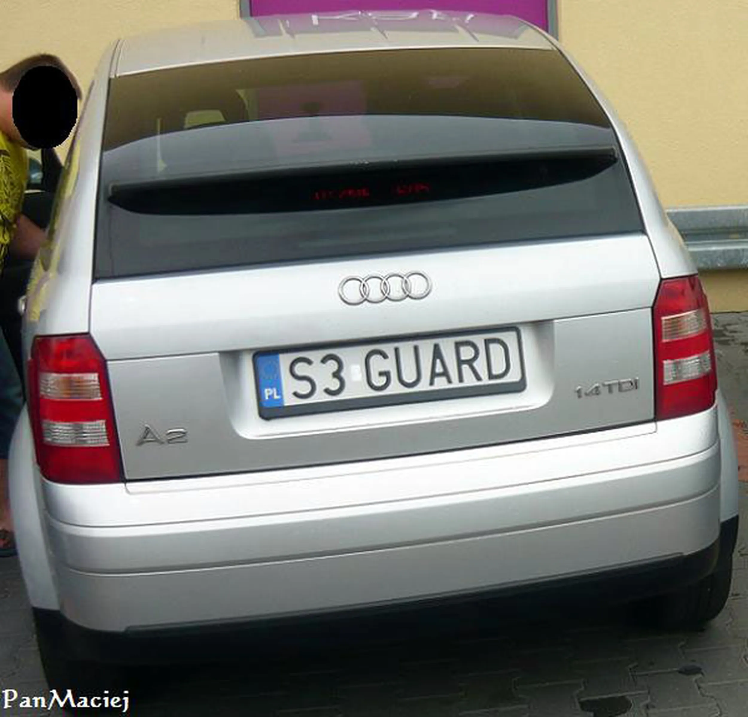 Fajny numer, blacha S3 GUARD