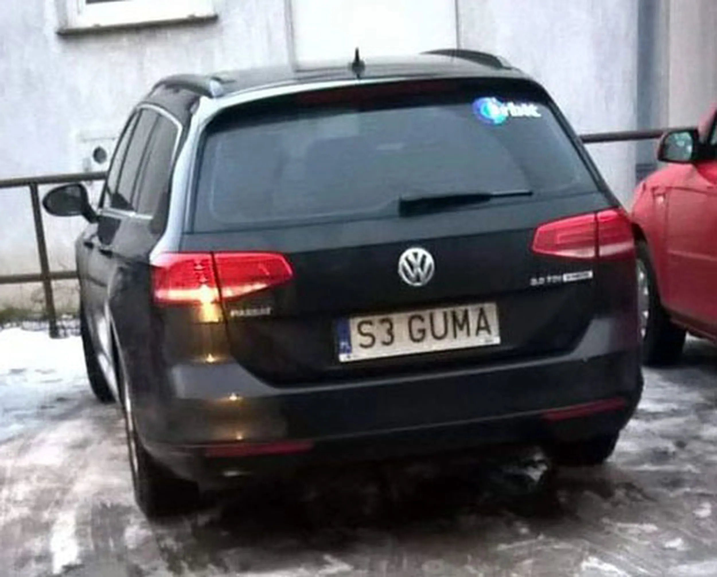 Fajny numer, blacha S3 GUMA