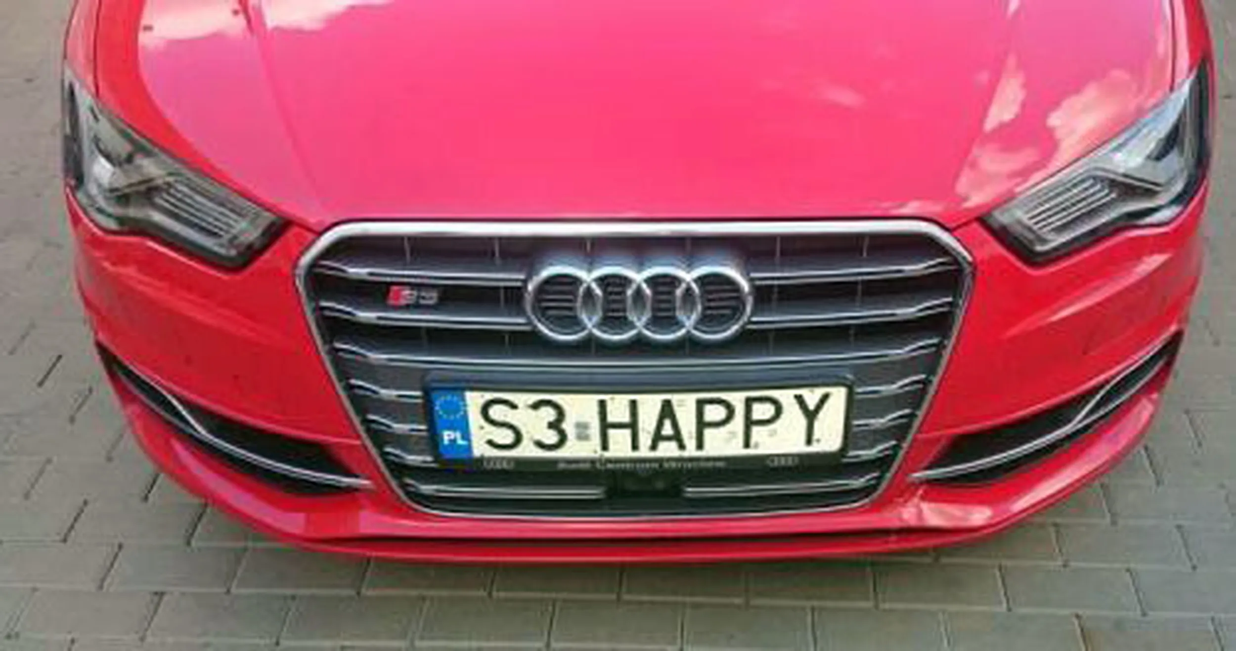 Fajny numer, blacha S3 HAPPY