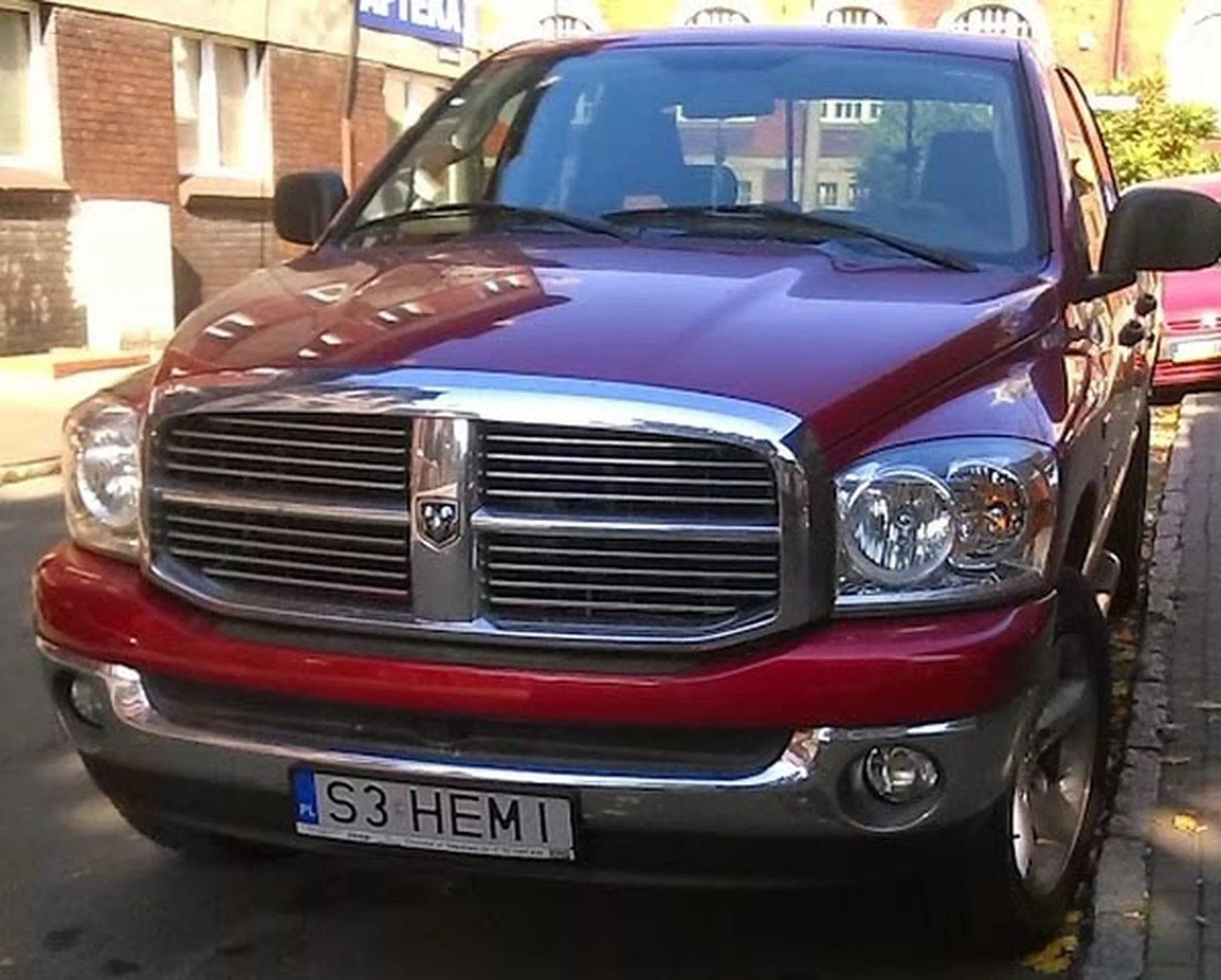 Fajny numer, blacha S3 HEMI