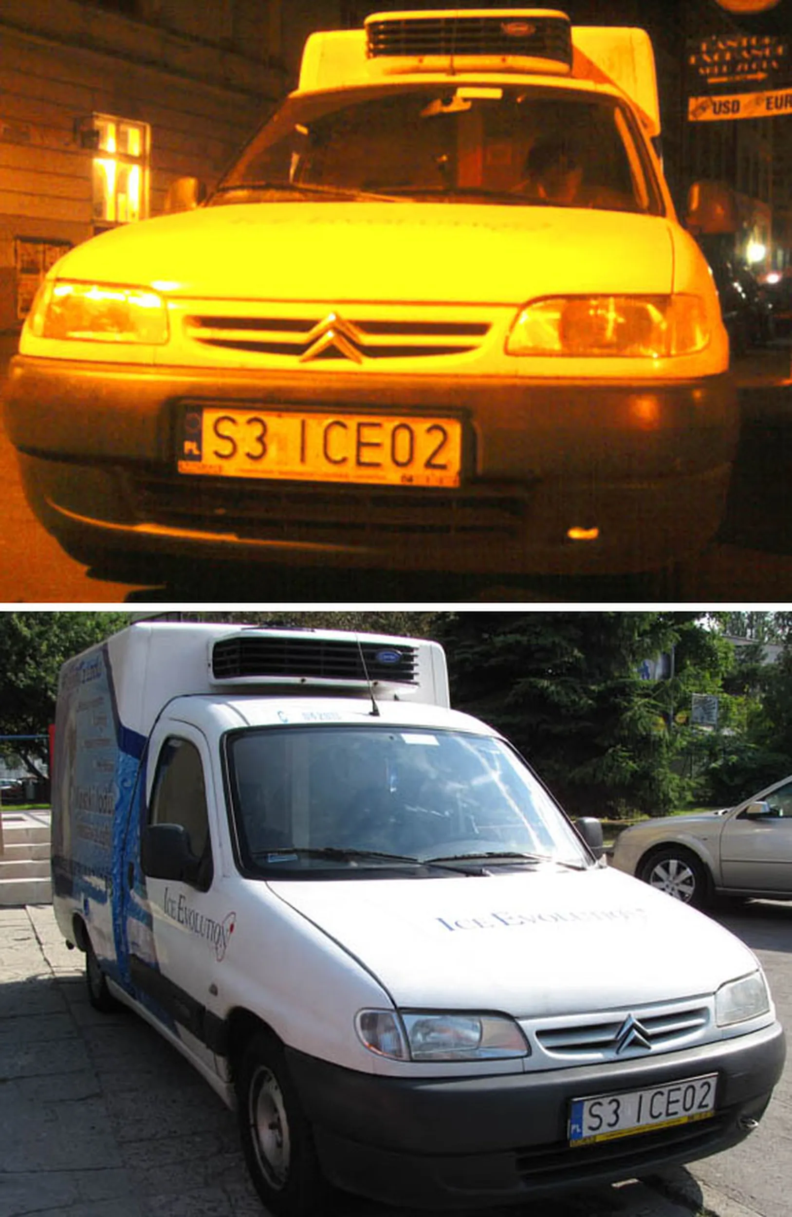 Fajny numer, blacha S3 ICE02