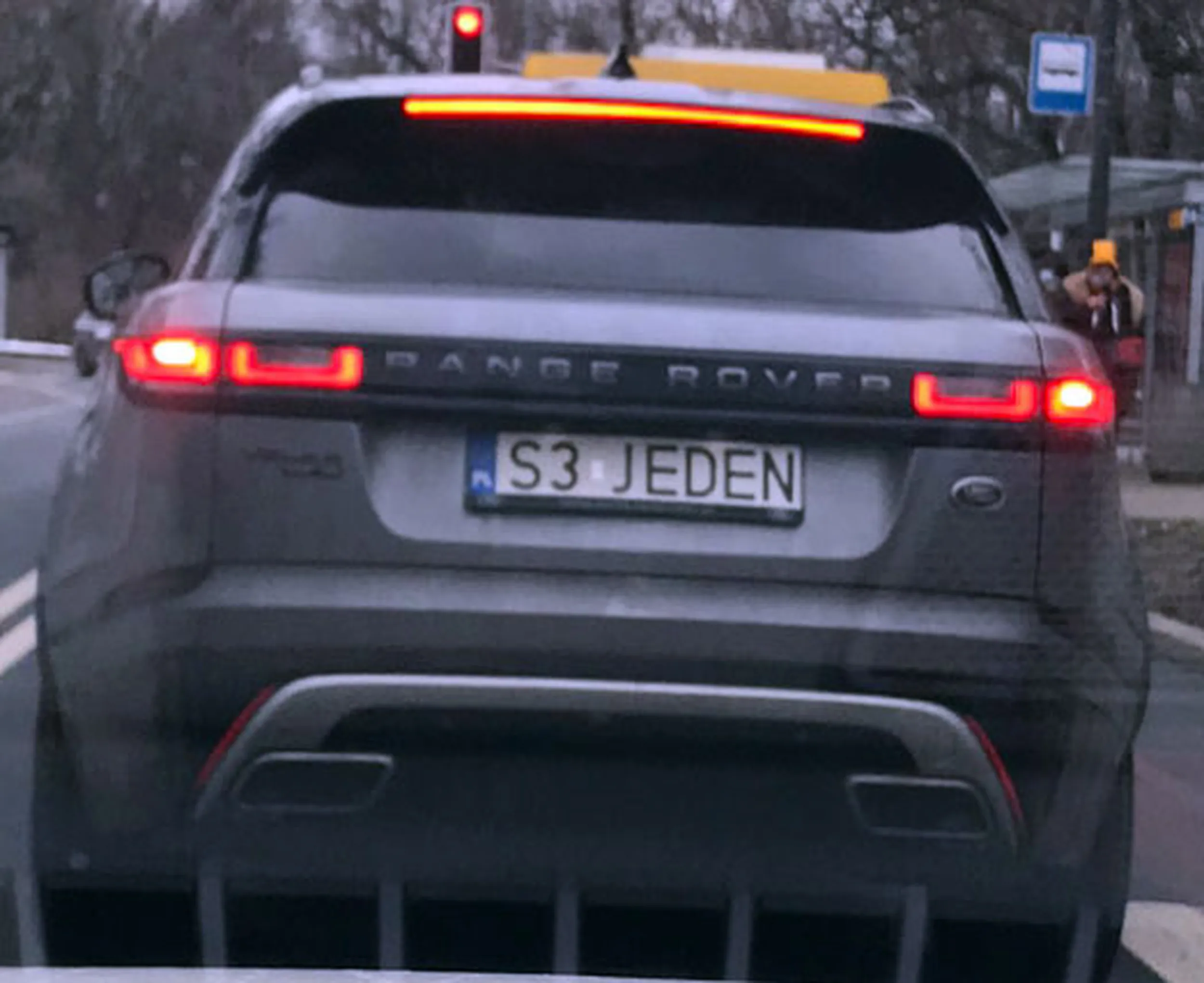 Fajny numer, blacha S3 JEDEN