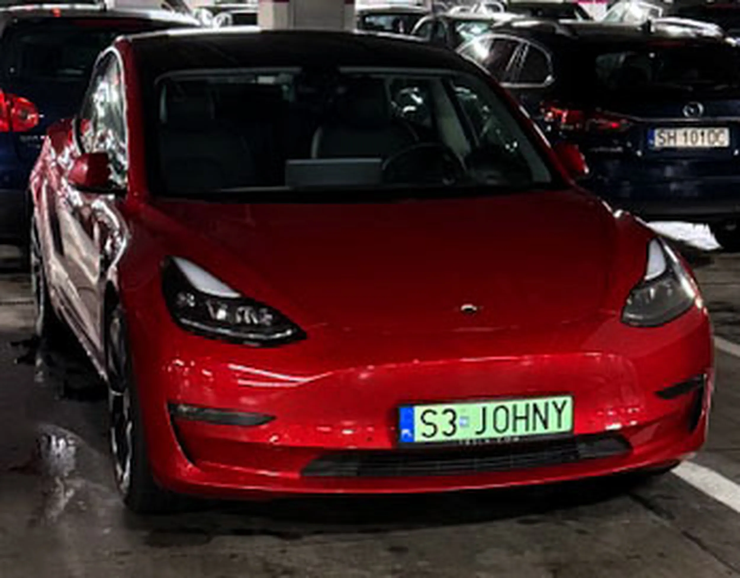 Fajny numer, blacha S3 JOHNY