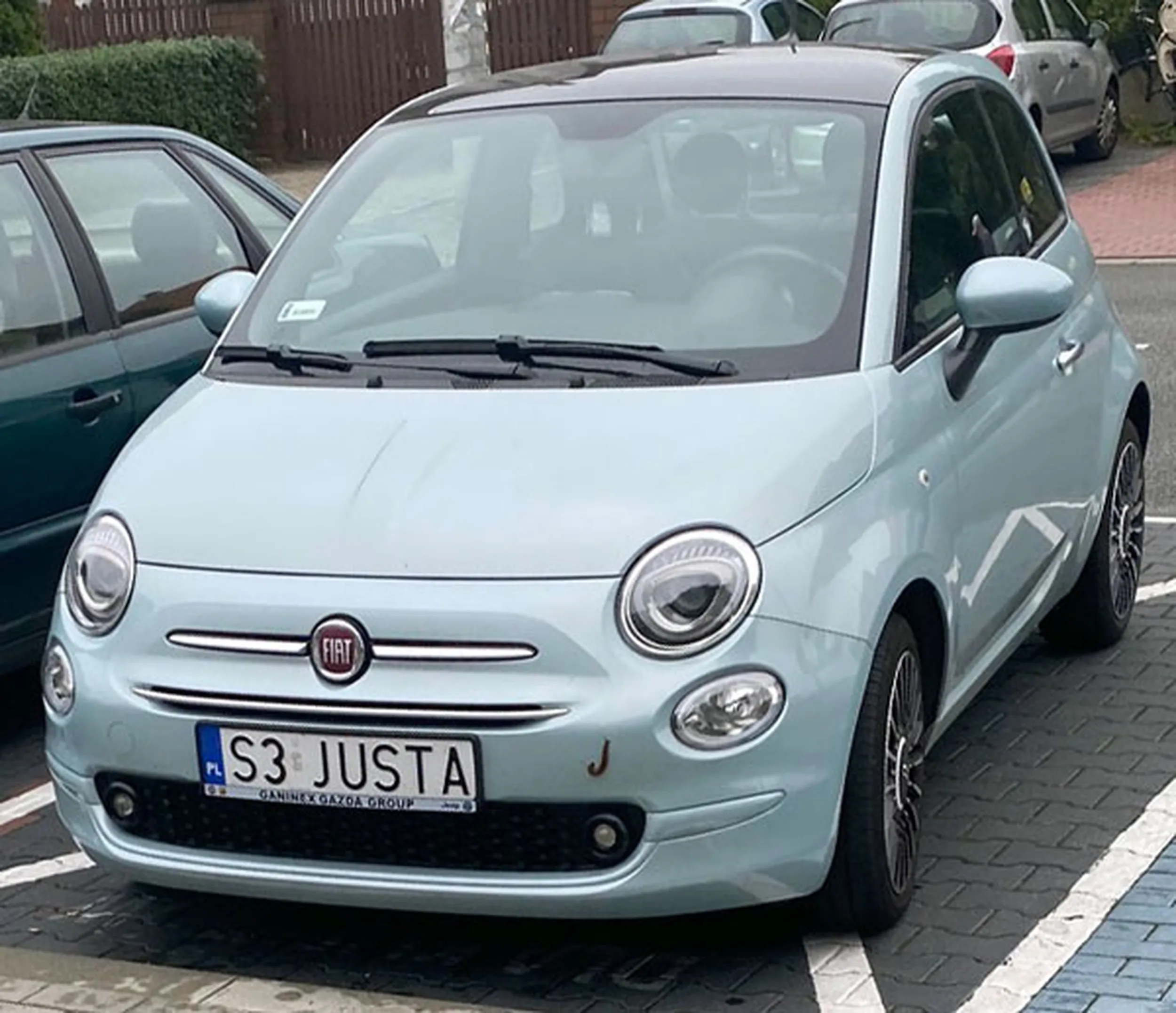 Fajny numer, blacha S3 JUSTA