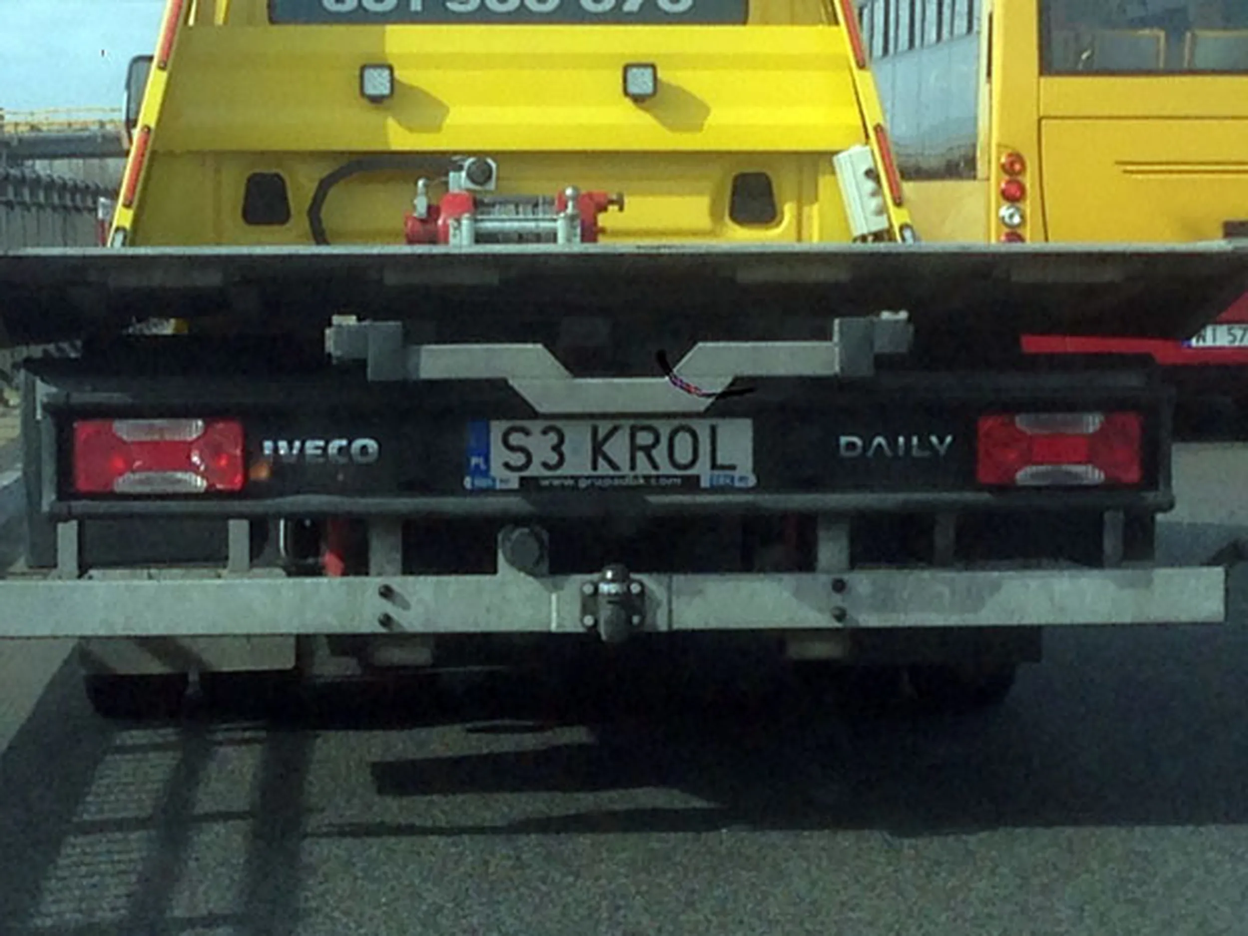 Fajny numer, blacha S3 KROL