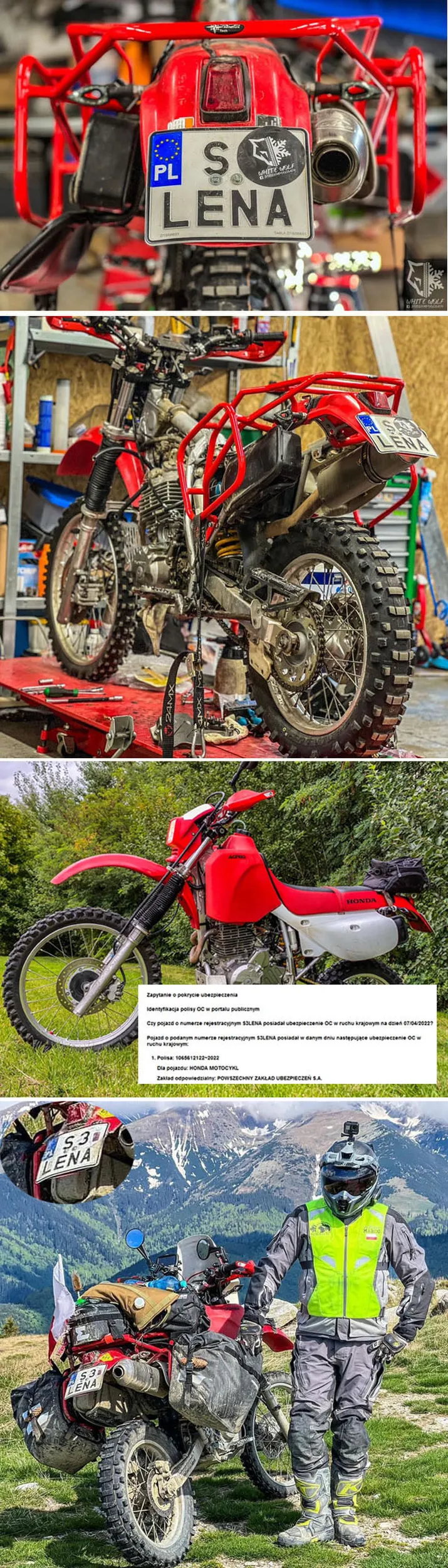 Fajny numer, blacha S3 LENA