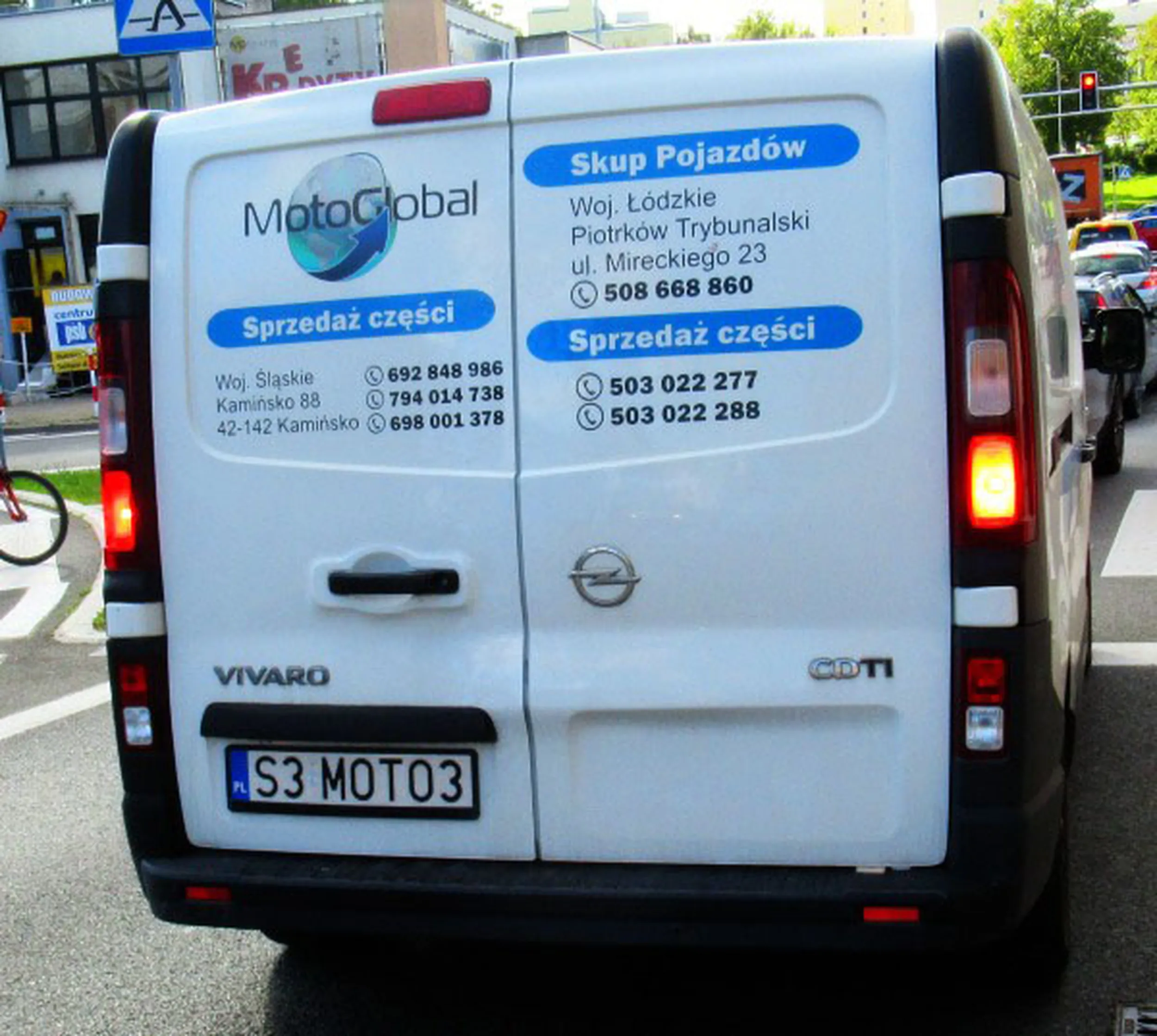 Fajny numer, blacha S3 MOTO3