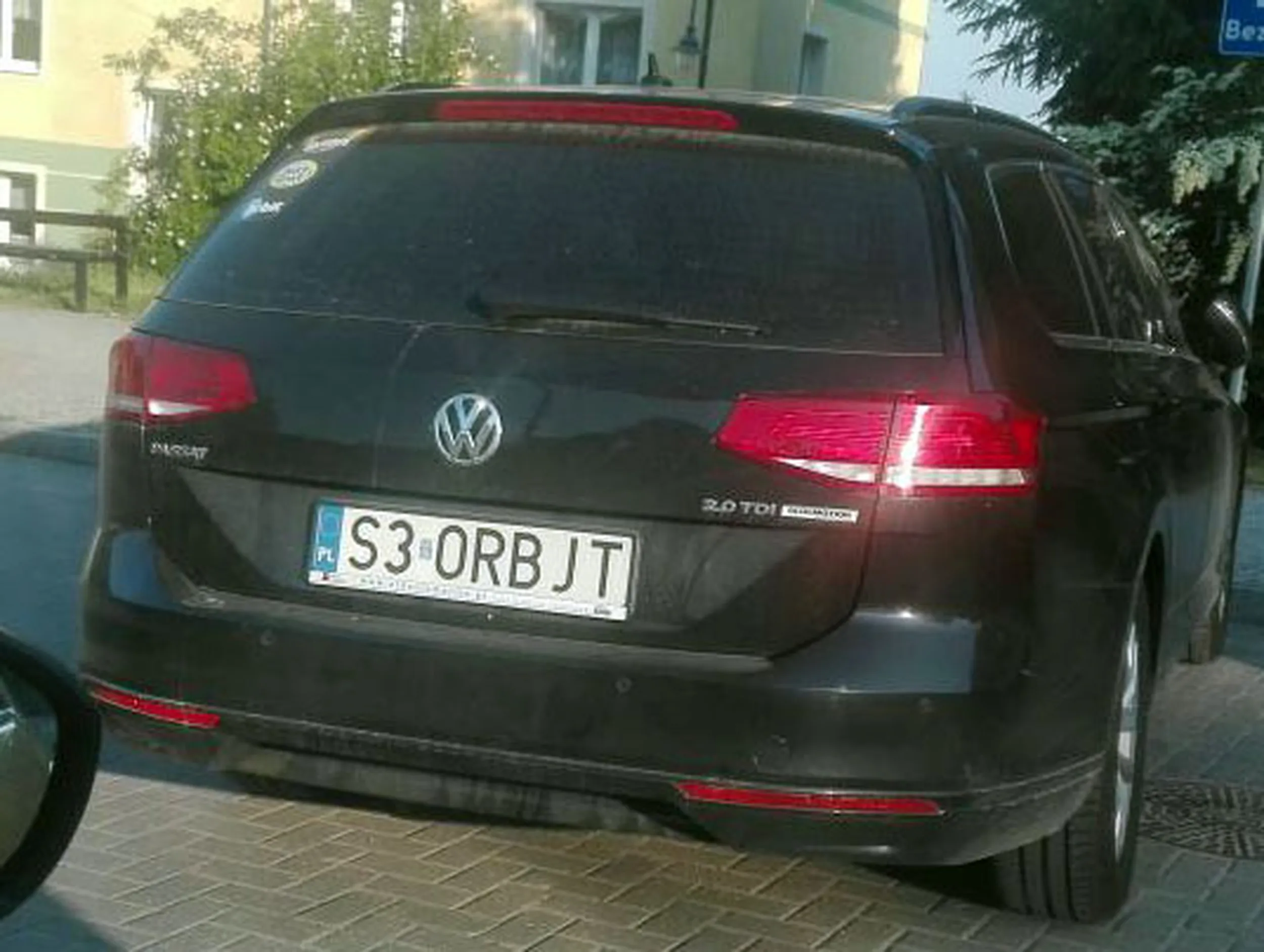 Fajny numer, blacha S3 ORBJT