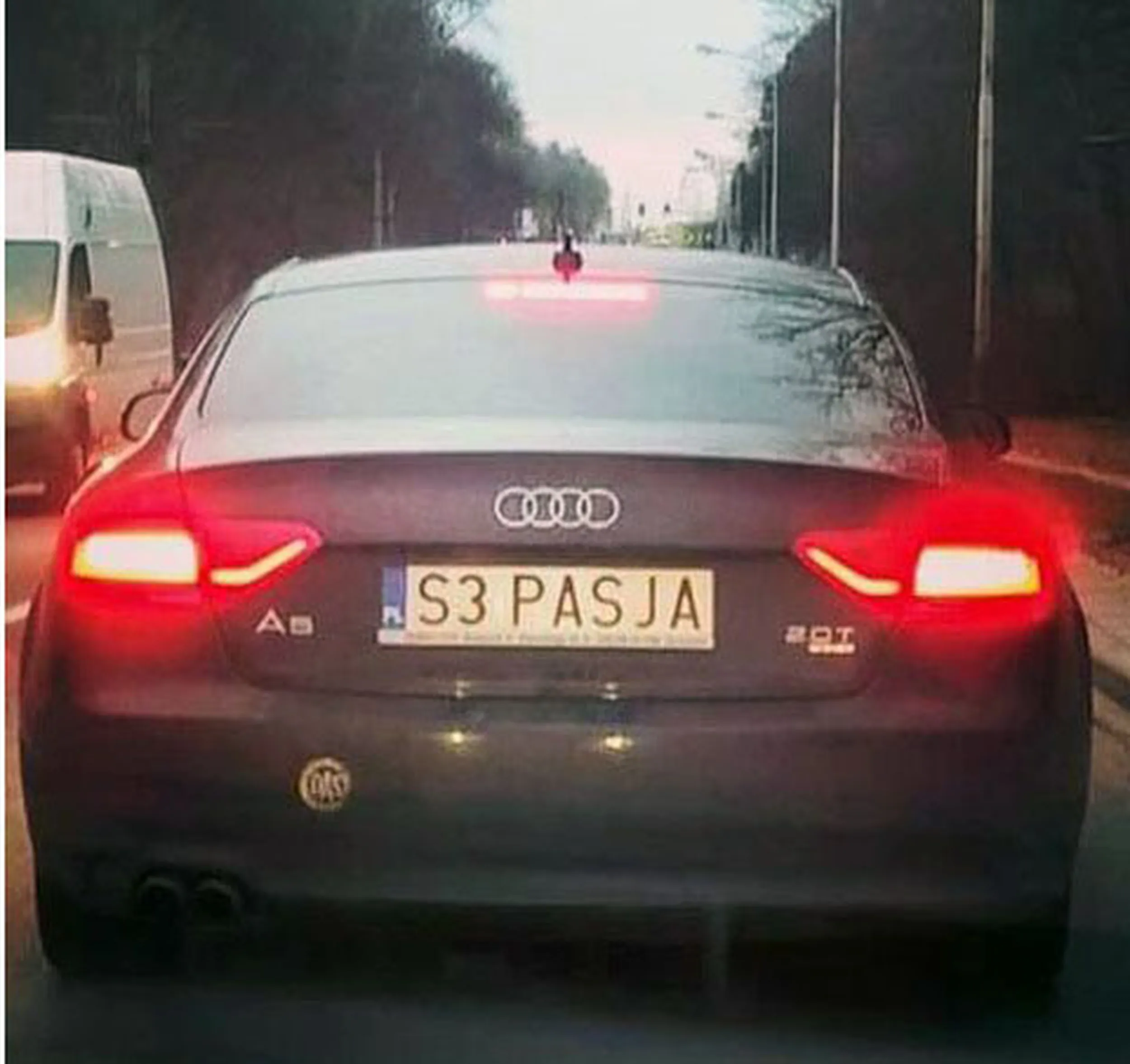 Fajny numer, blacha S3 PASJA