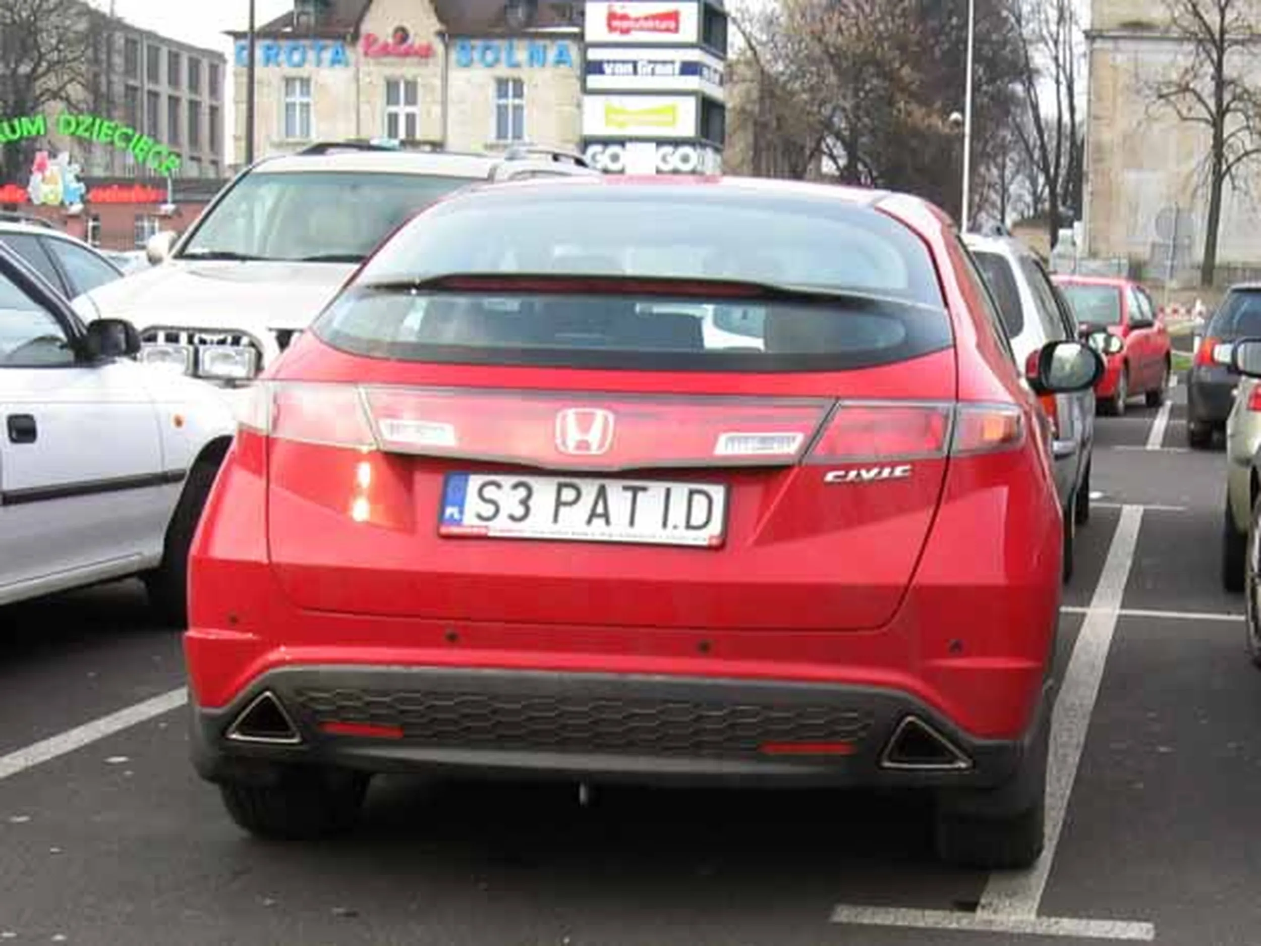 Fajny numer, blacha S3 PATID