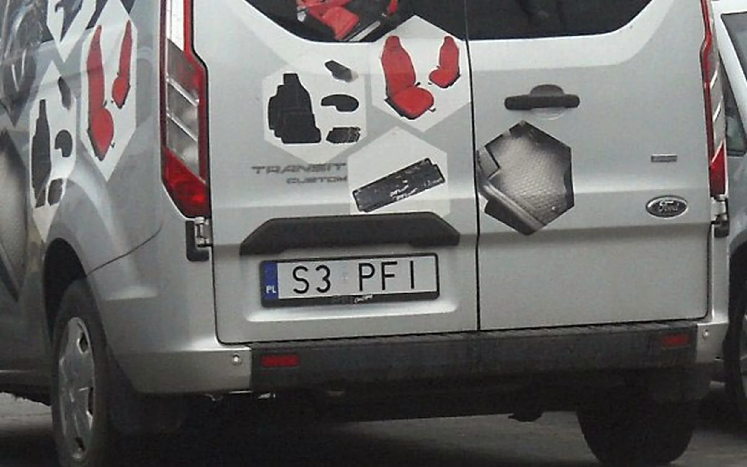 Fajny numer, blacha S3 PFI