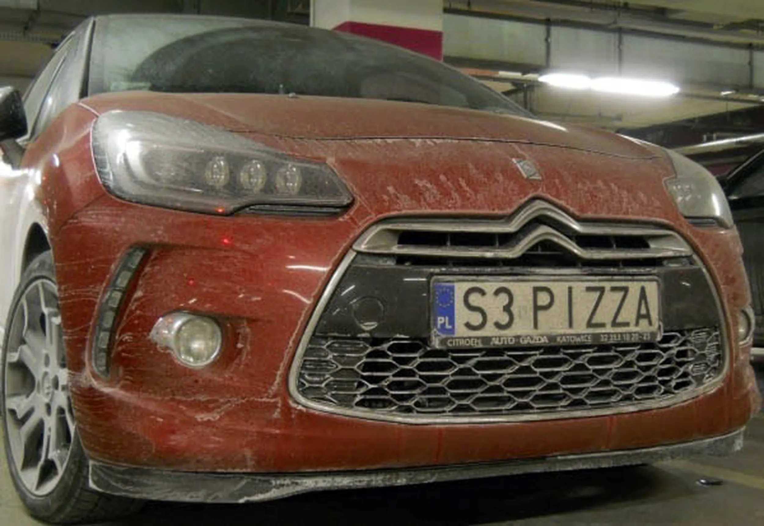 Fajny numer, blacha S3 PIZZA