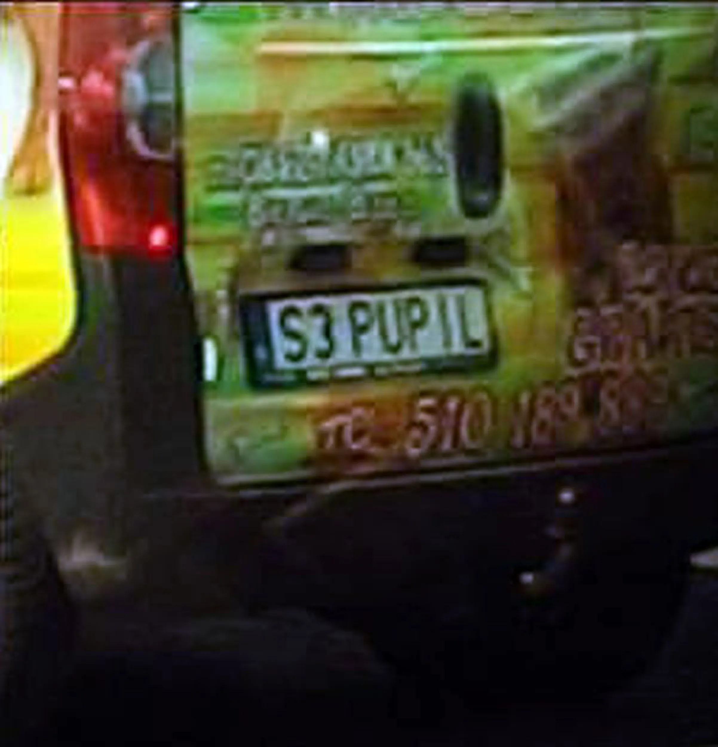 Fajny numer, blacha S3 PUPIL