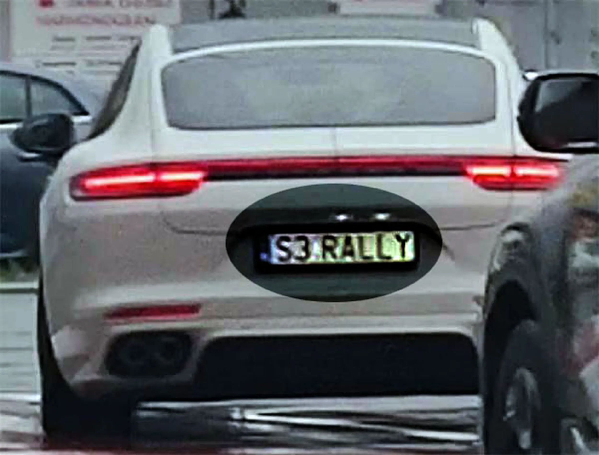 Fajny numer, blacha S3 RALLY