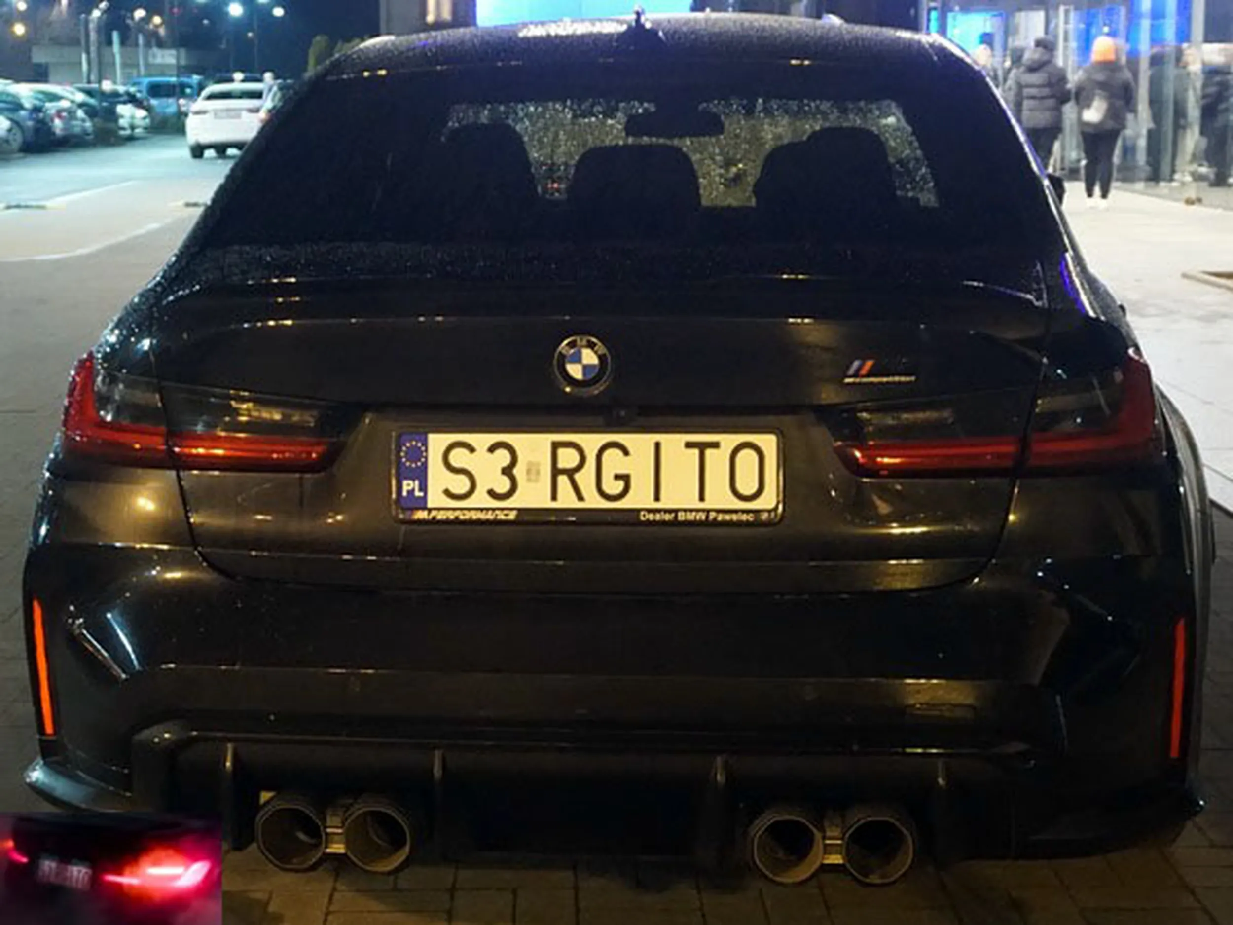 Fajny numer, blacha S3 RGITO