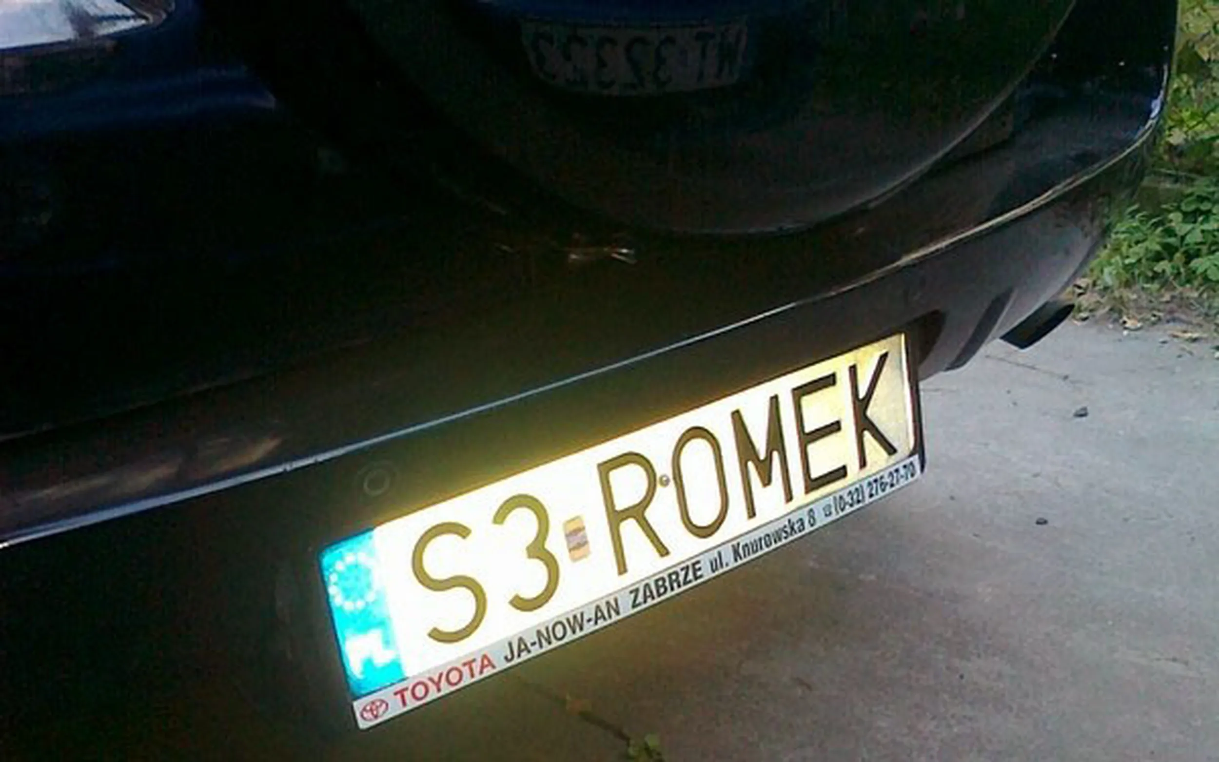 Fajny numer, blacha S3 ROMEK