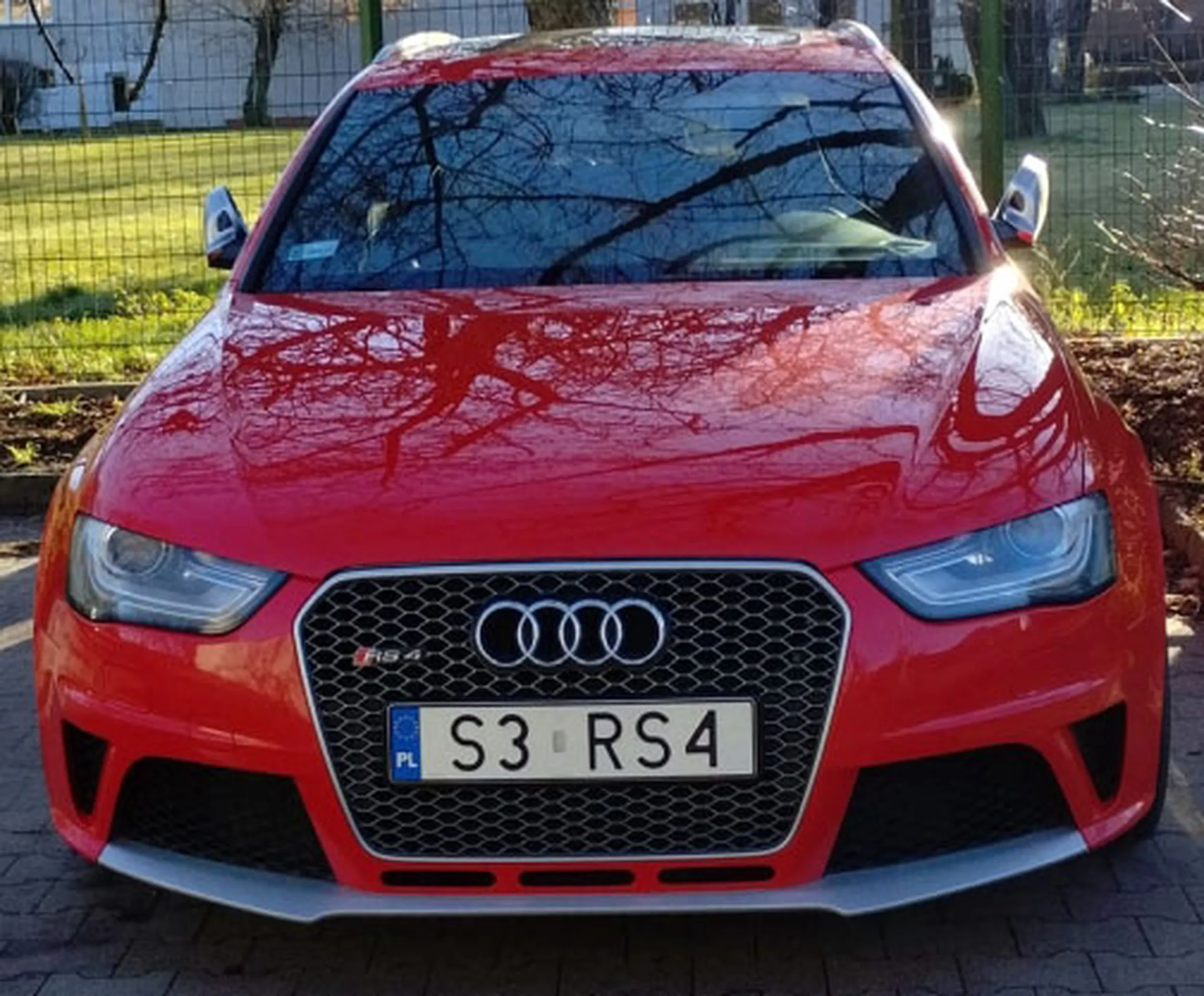 Fajny numer, blacha S3 RS4