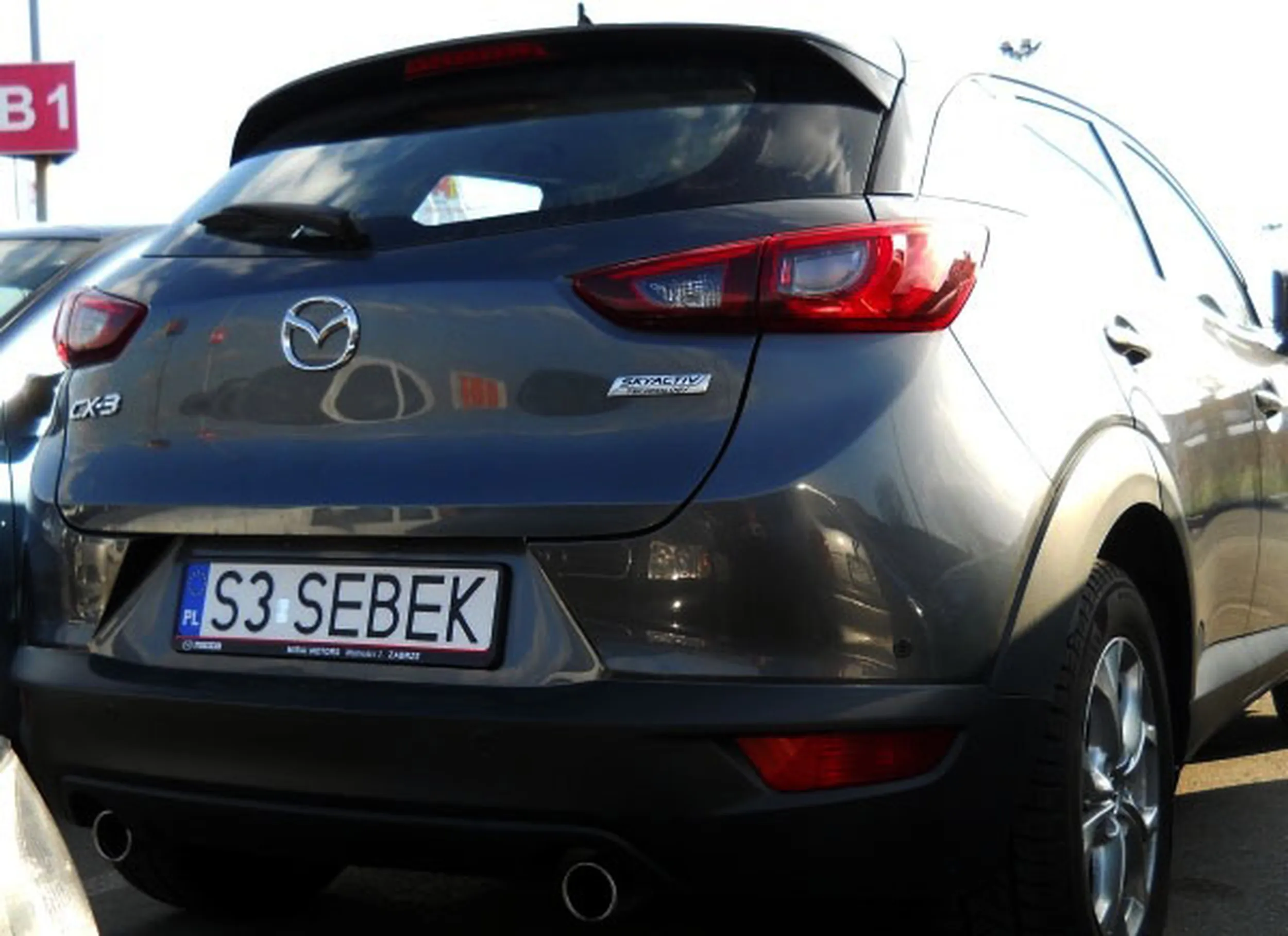 Fajny numer, blacha S3 SEBEK