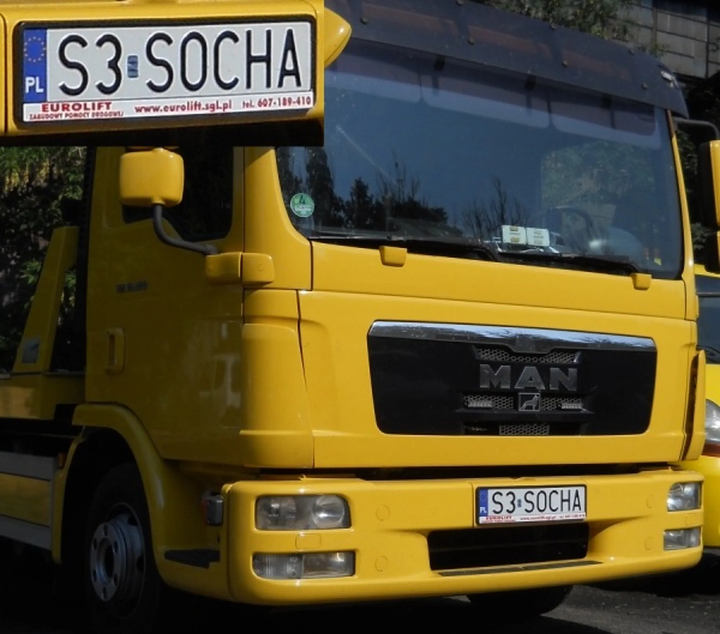 Fajny numer, blacha S3 SOCHA