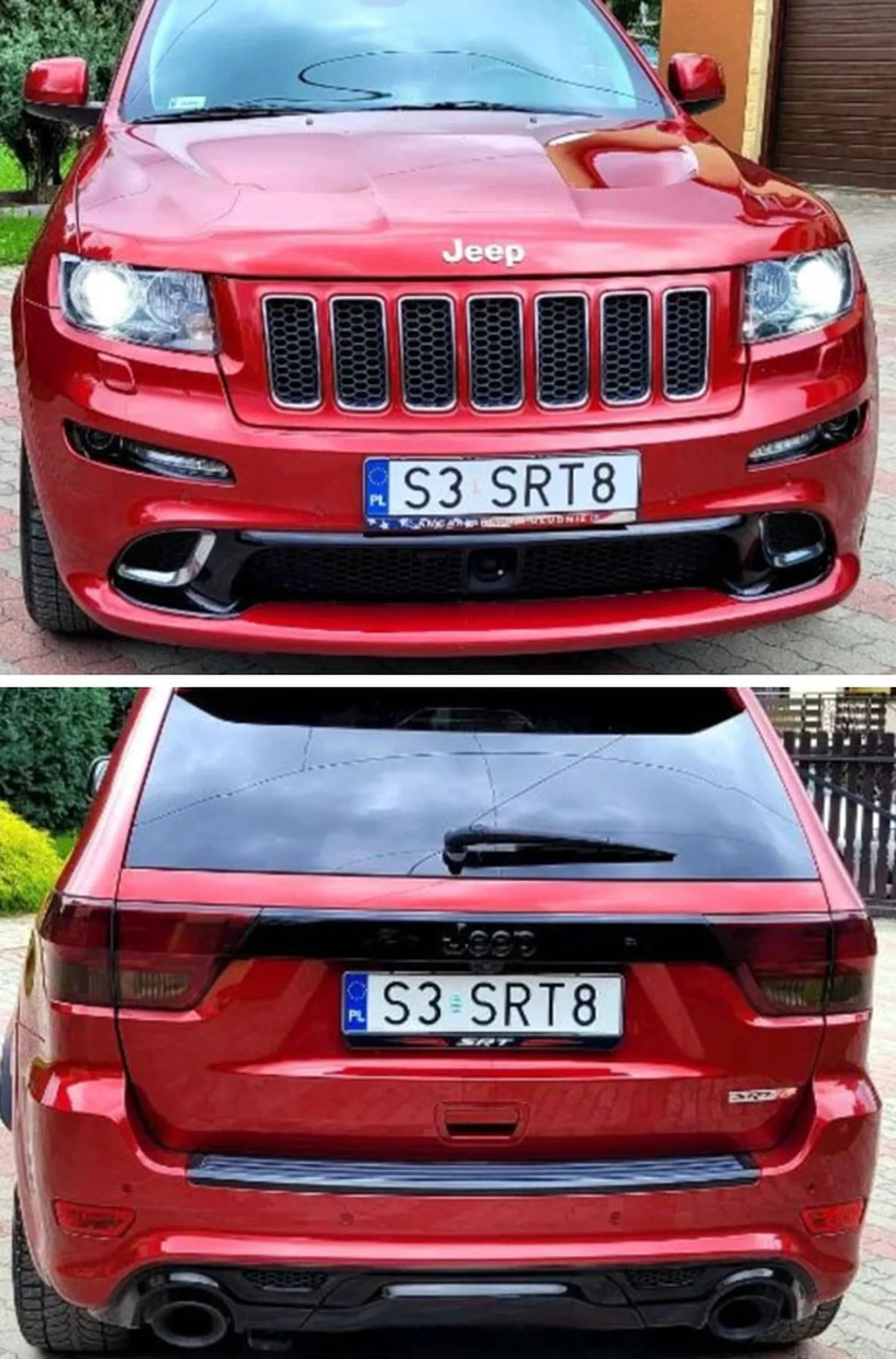 Fajny numer, blacha S3 SRT8