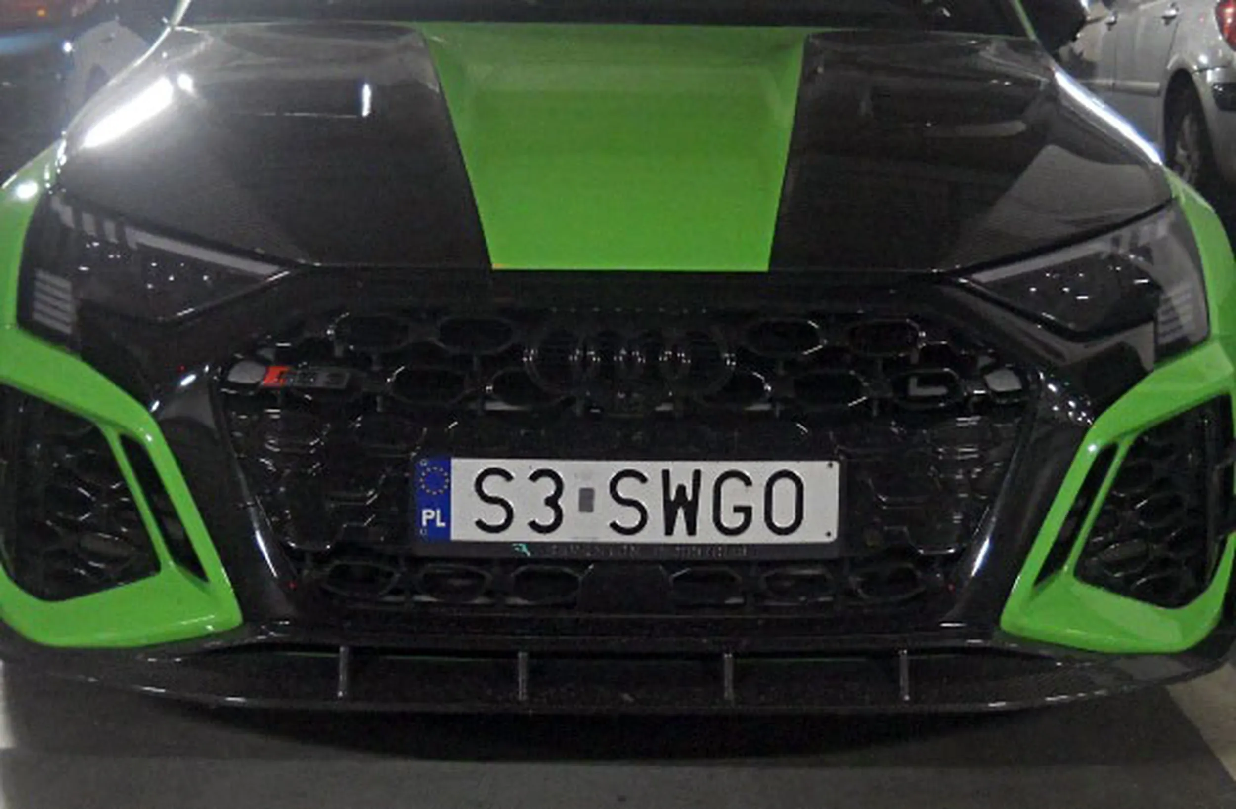 Fajny numer, blacha S3 SWGO