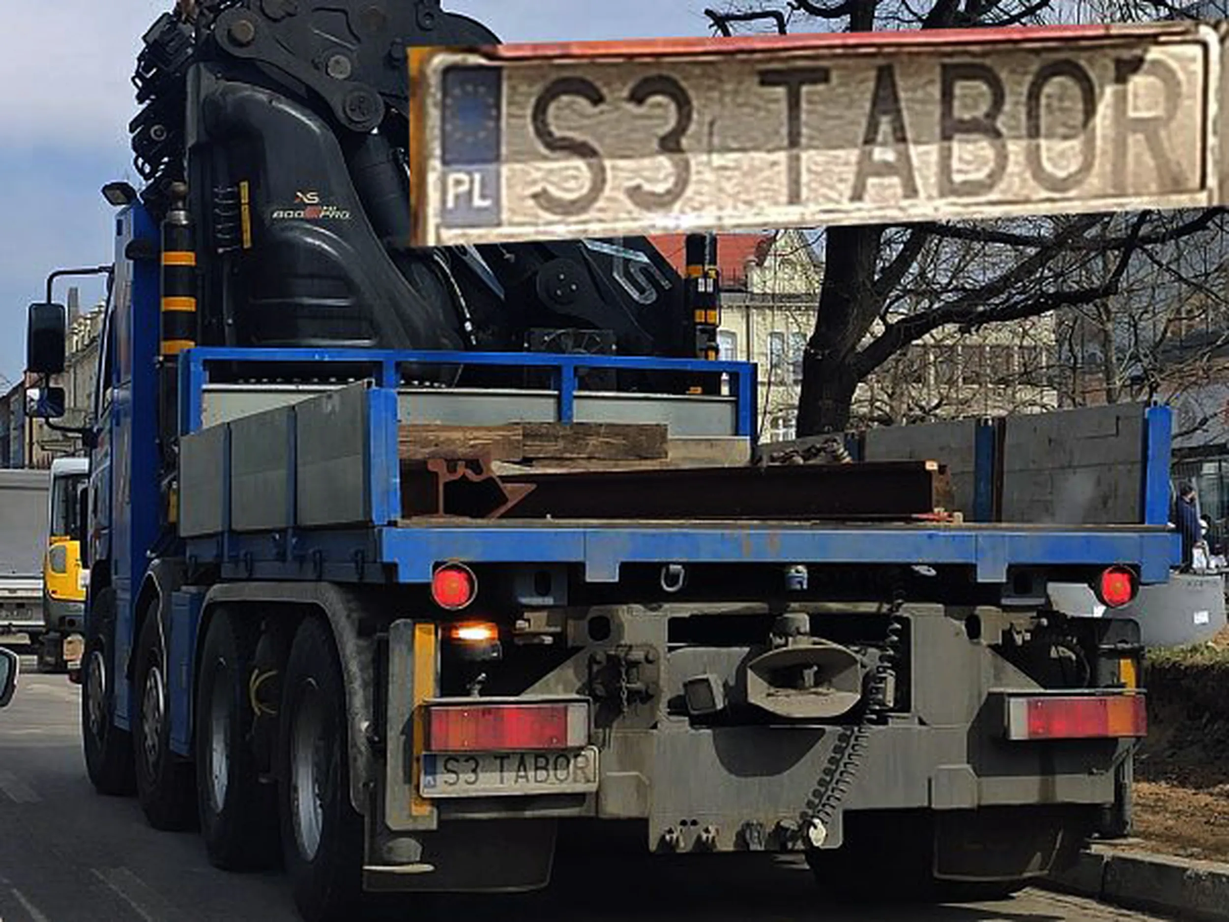 Fajny numer, blacha S3 TABOR