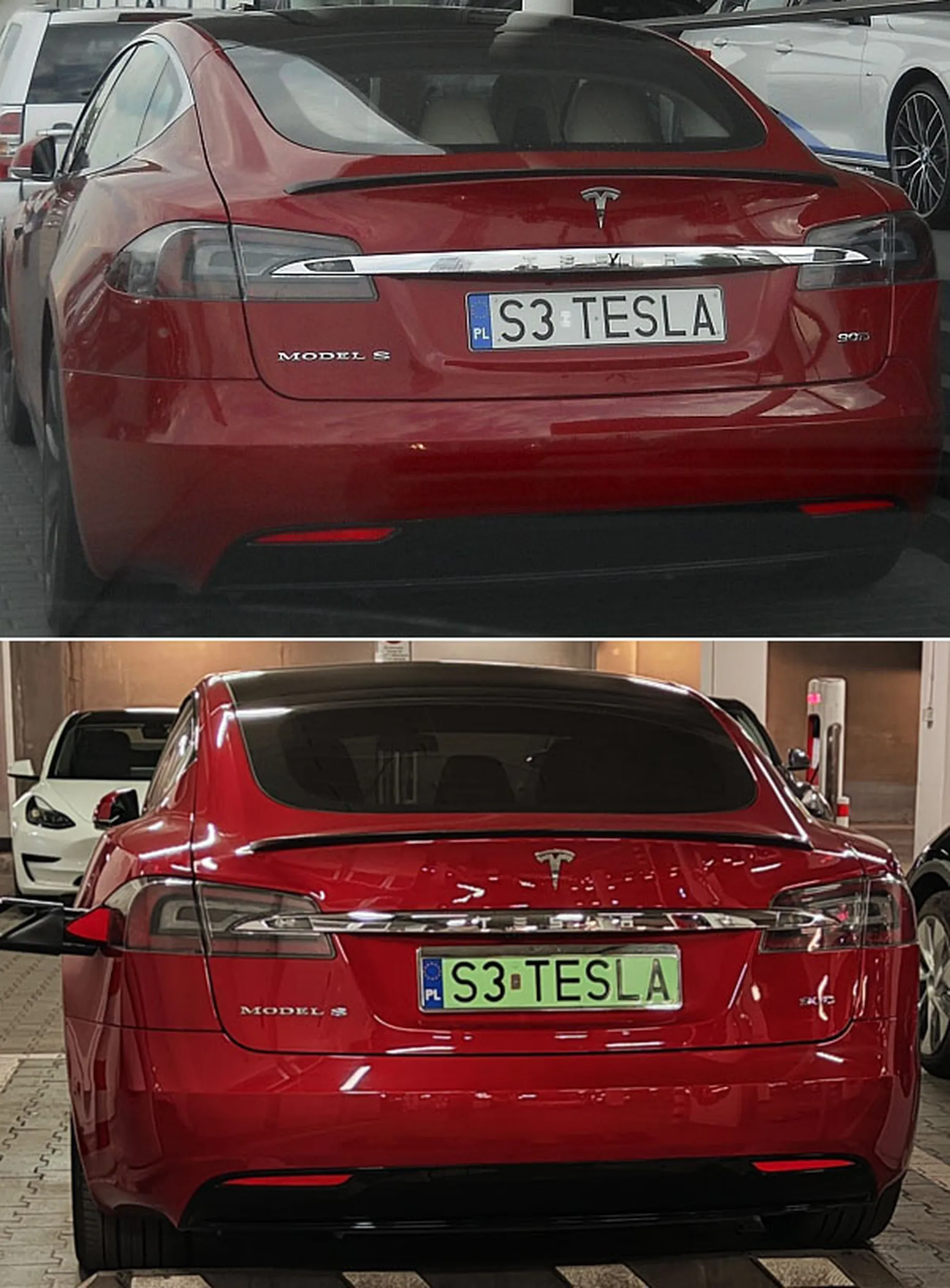 Fajny numer, blacha S3 TESLA