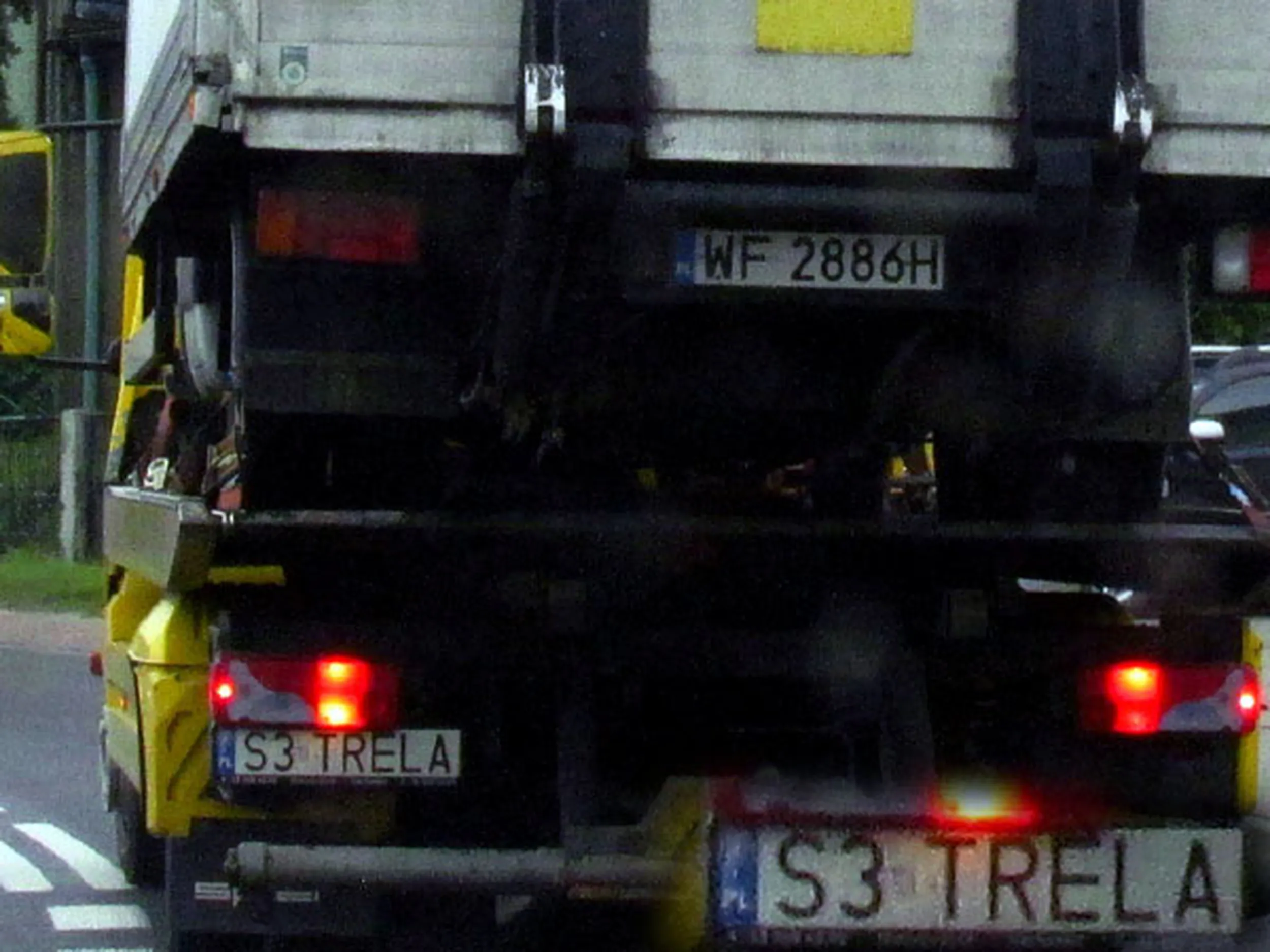 Fajny numer, blacha S3 TRELA