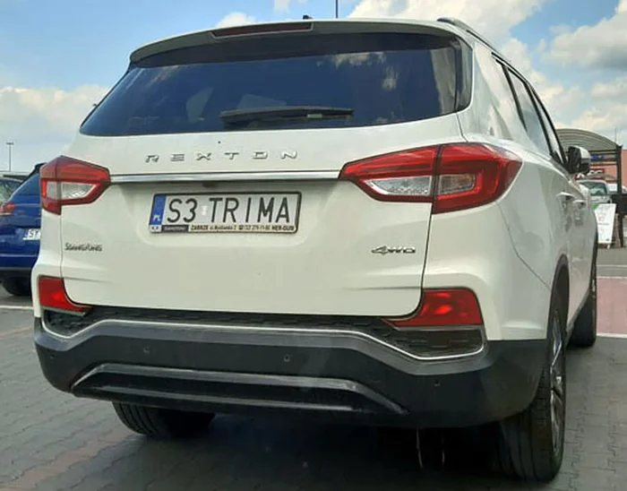 Fajny numer, blacha S3 TRIMA