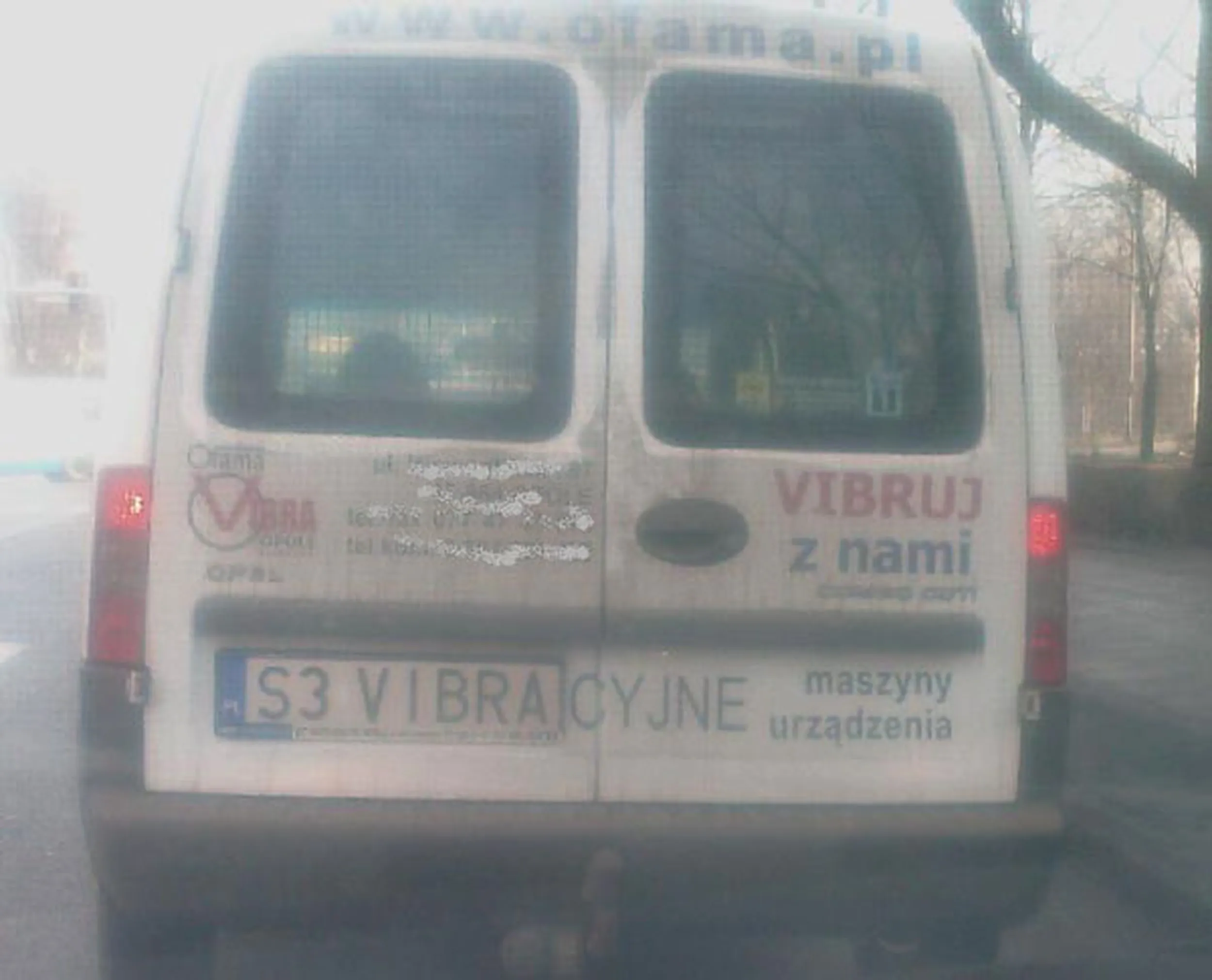 Fajny numer, blacha S3 VIBRA