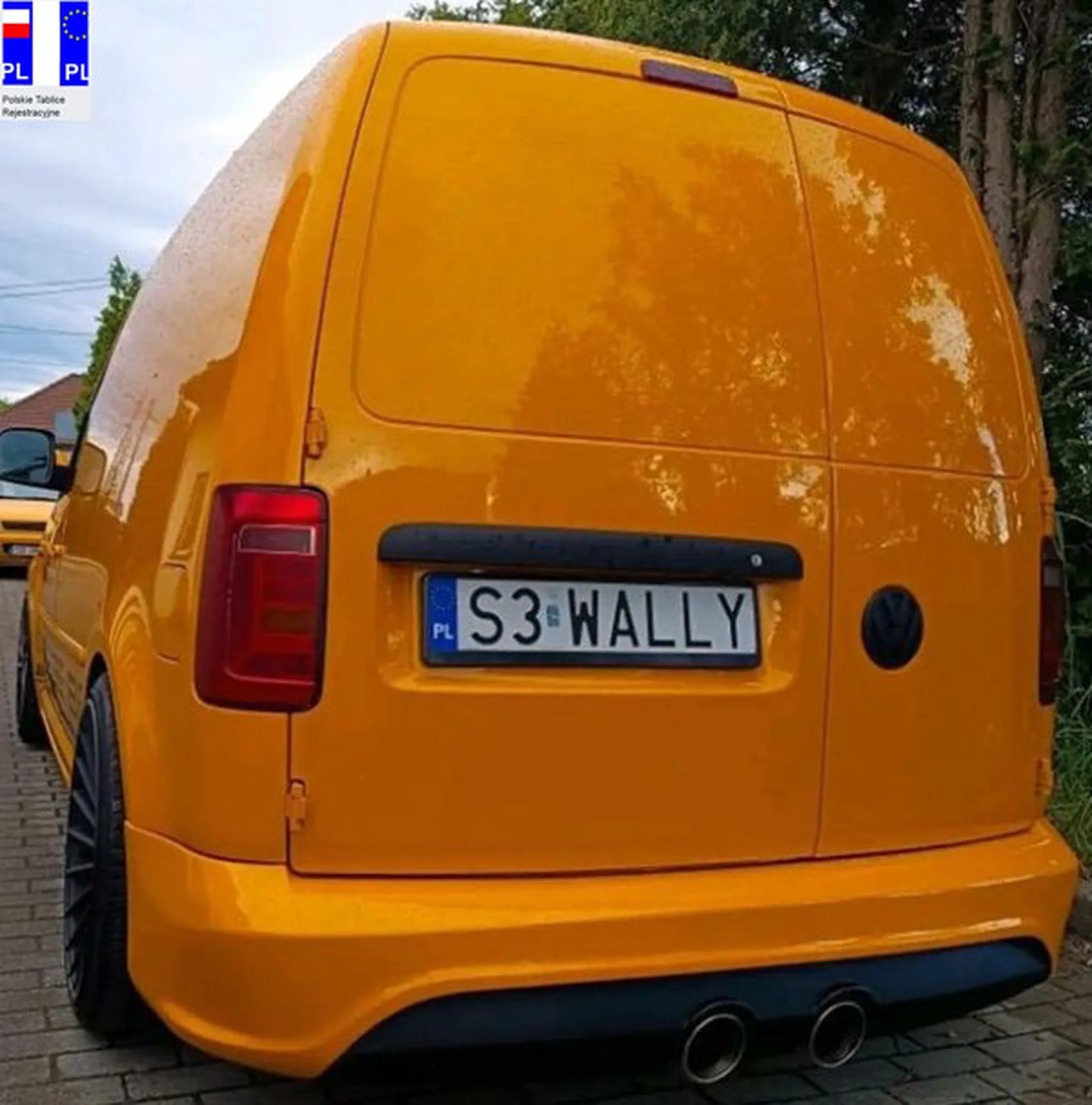 Fajny numer, blacha S3 WALLY