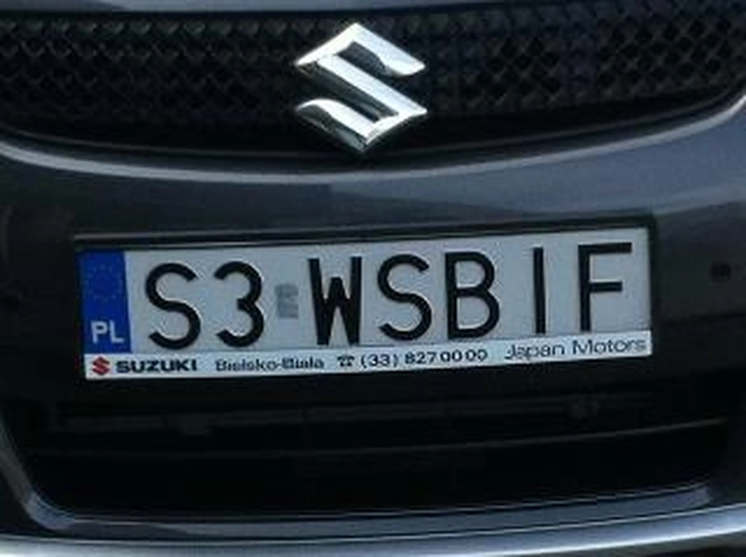 Fajny numer, blacha S3 WSBIF