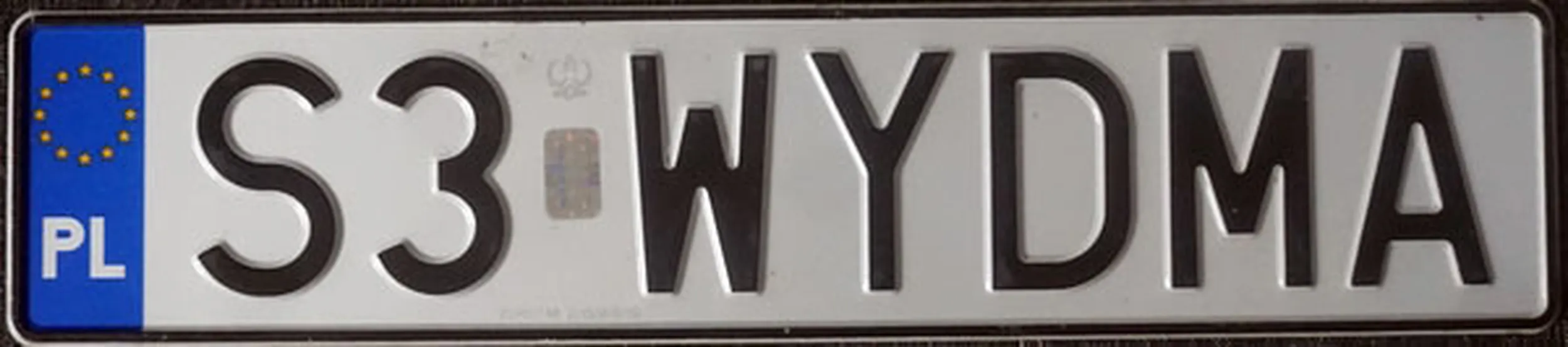 Fajny numer, blacha S3 WYDMA