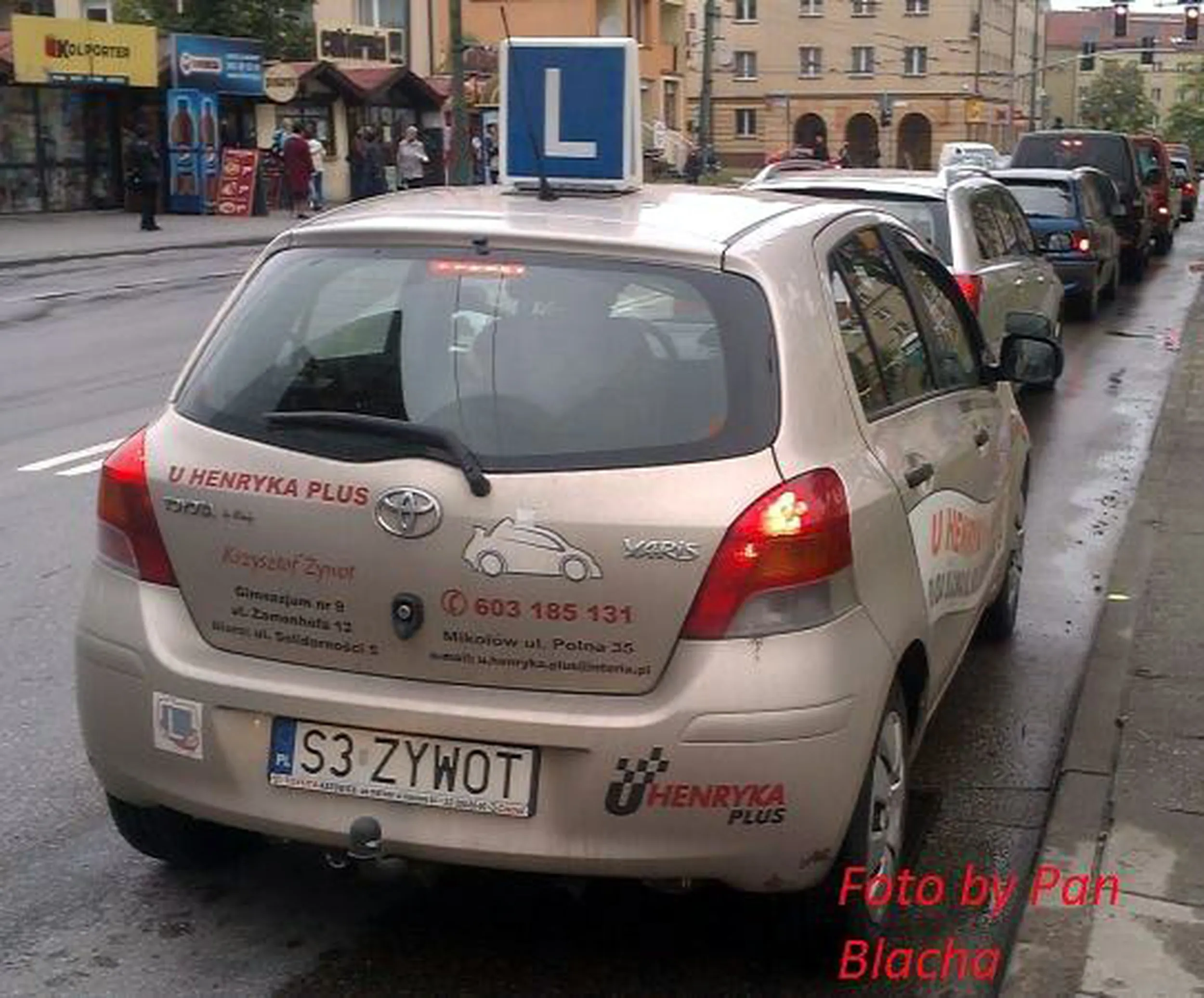 Fajny numer, blacha S3 ZYWOT