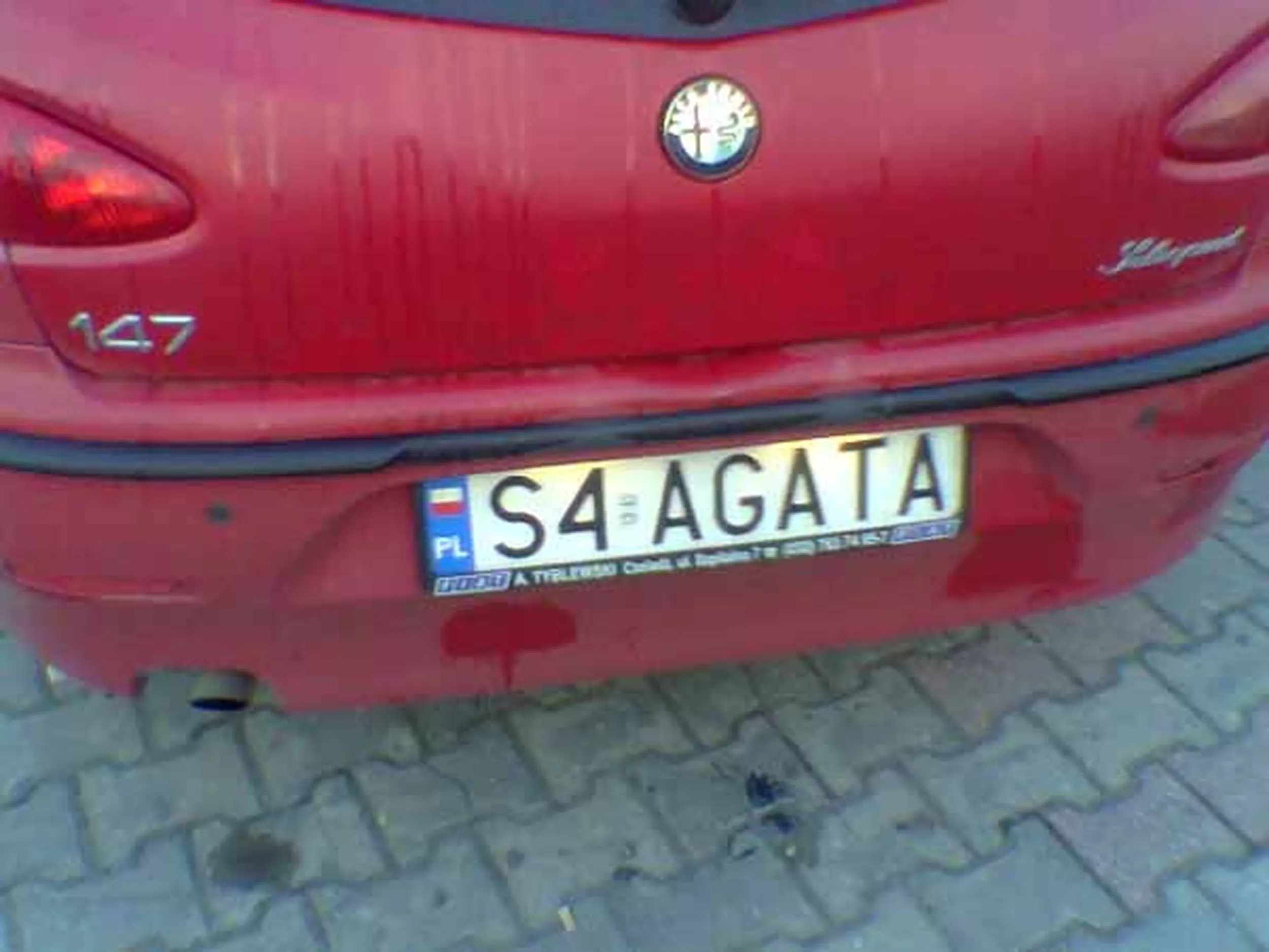 Fajny numer, blacha S4 AGATA