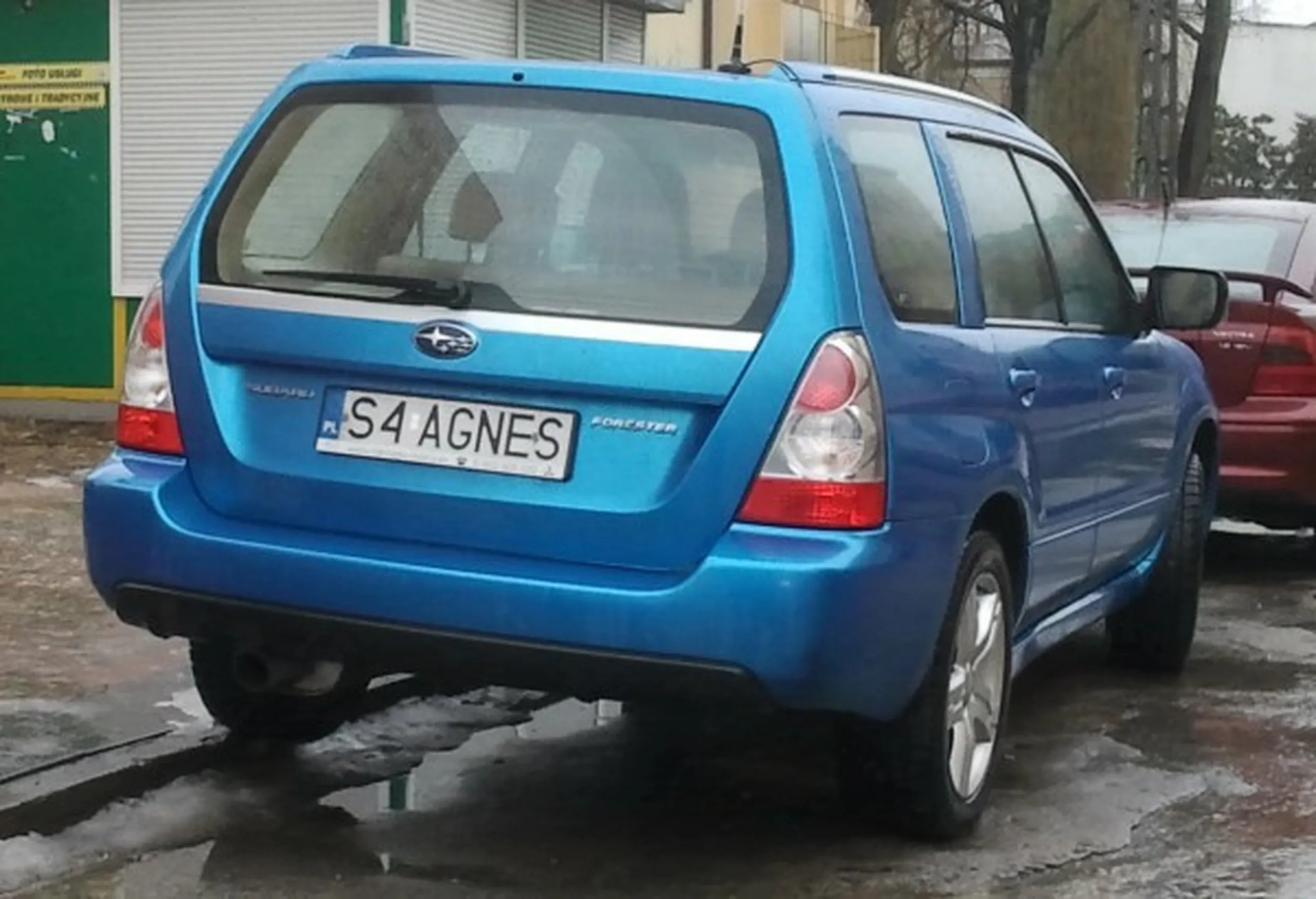 Fajny numer, blacha S4 AGNES