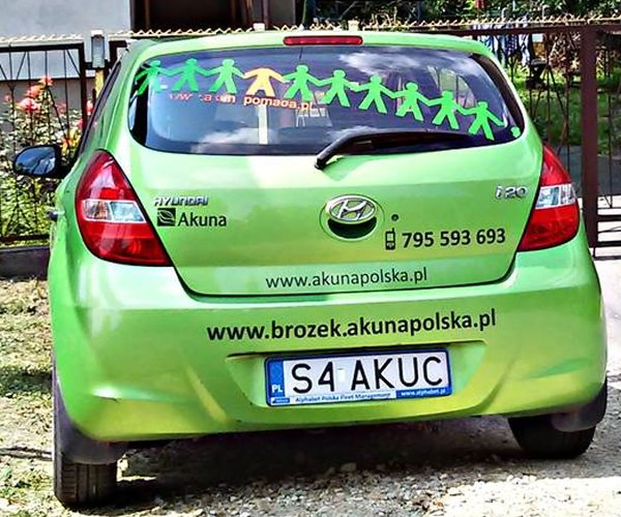 Fajny numer, blacha S4 AKUC