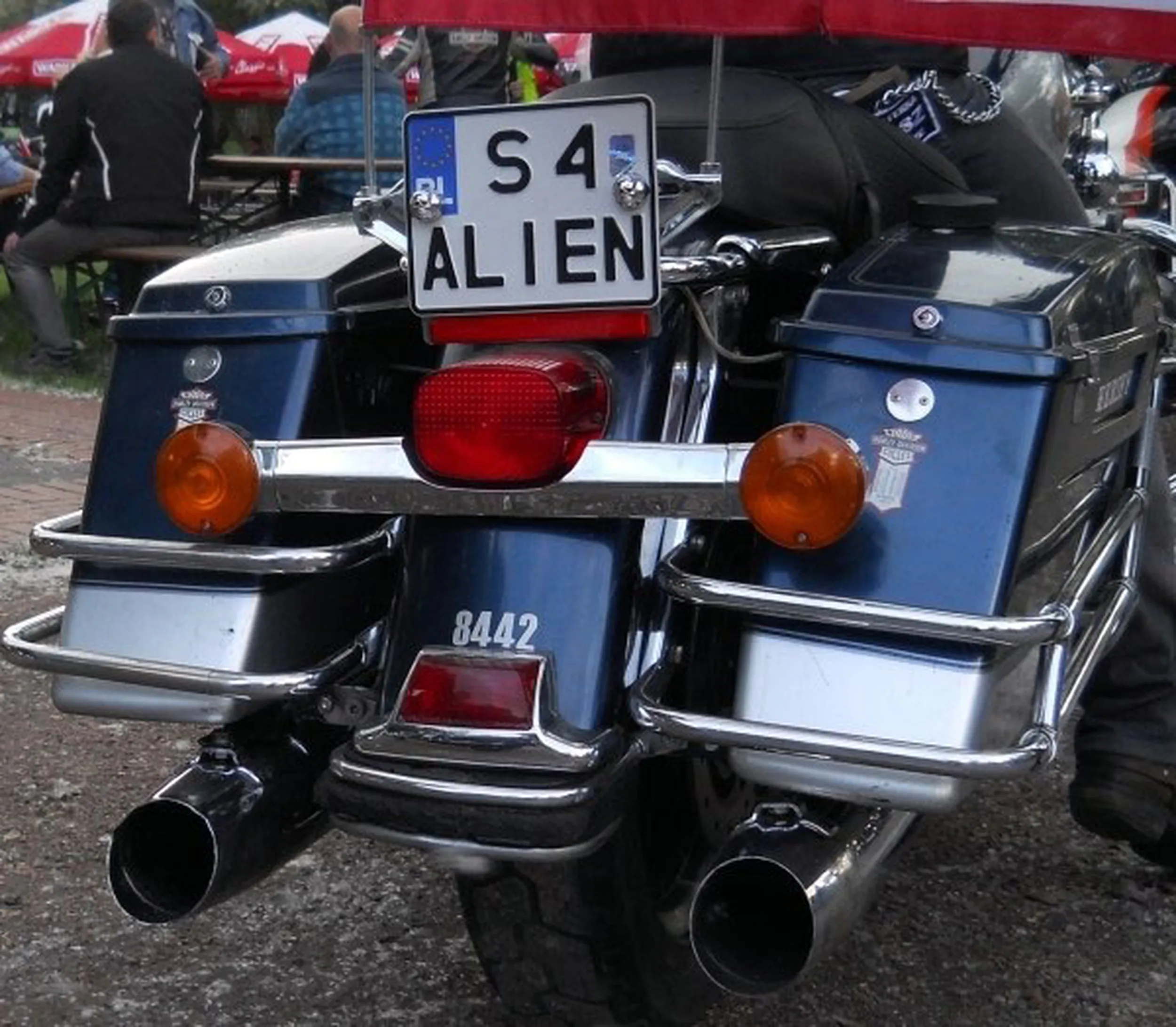 Fajny numer, blacha S4 ALIEN