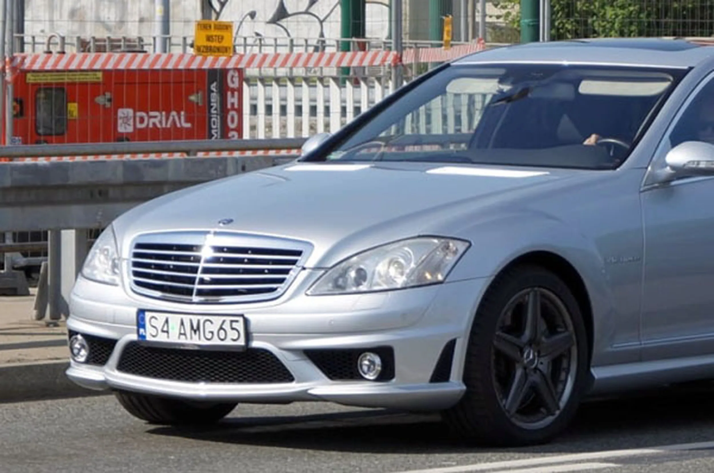 Fajny numer, blacha S4 AMG65