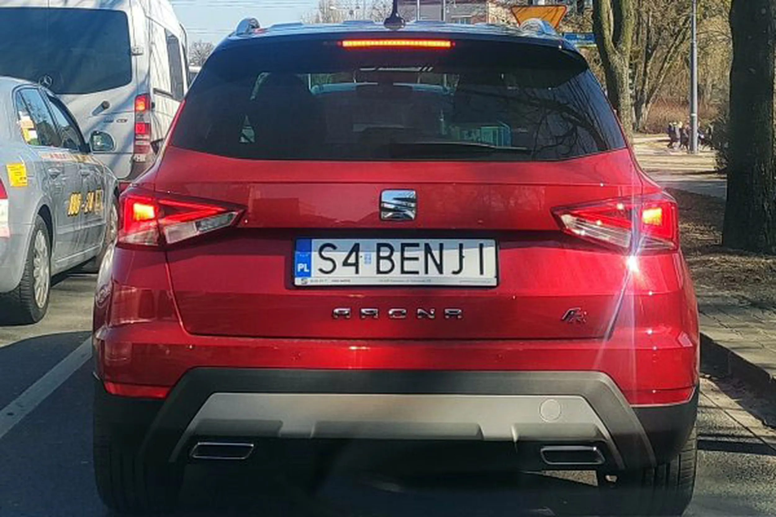 Fajny numer, blacha S4 BENJI