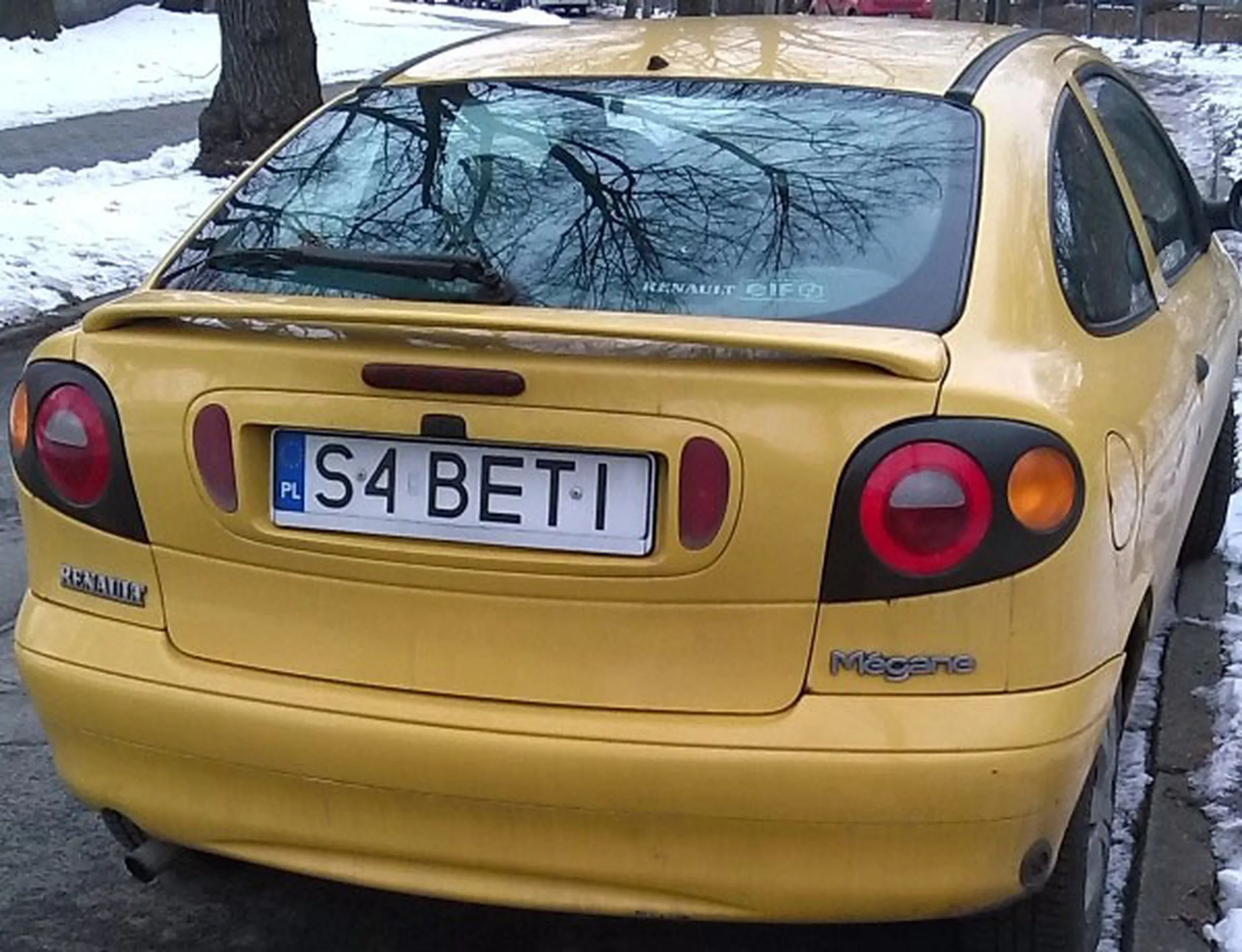 Fajny numer, blacha S4 BETI