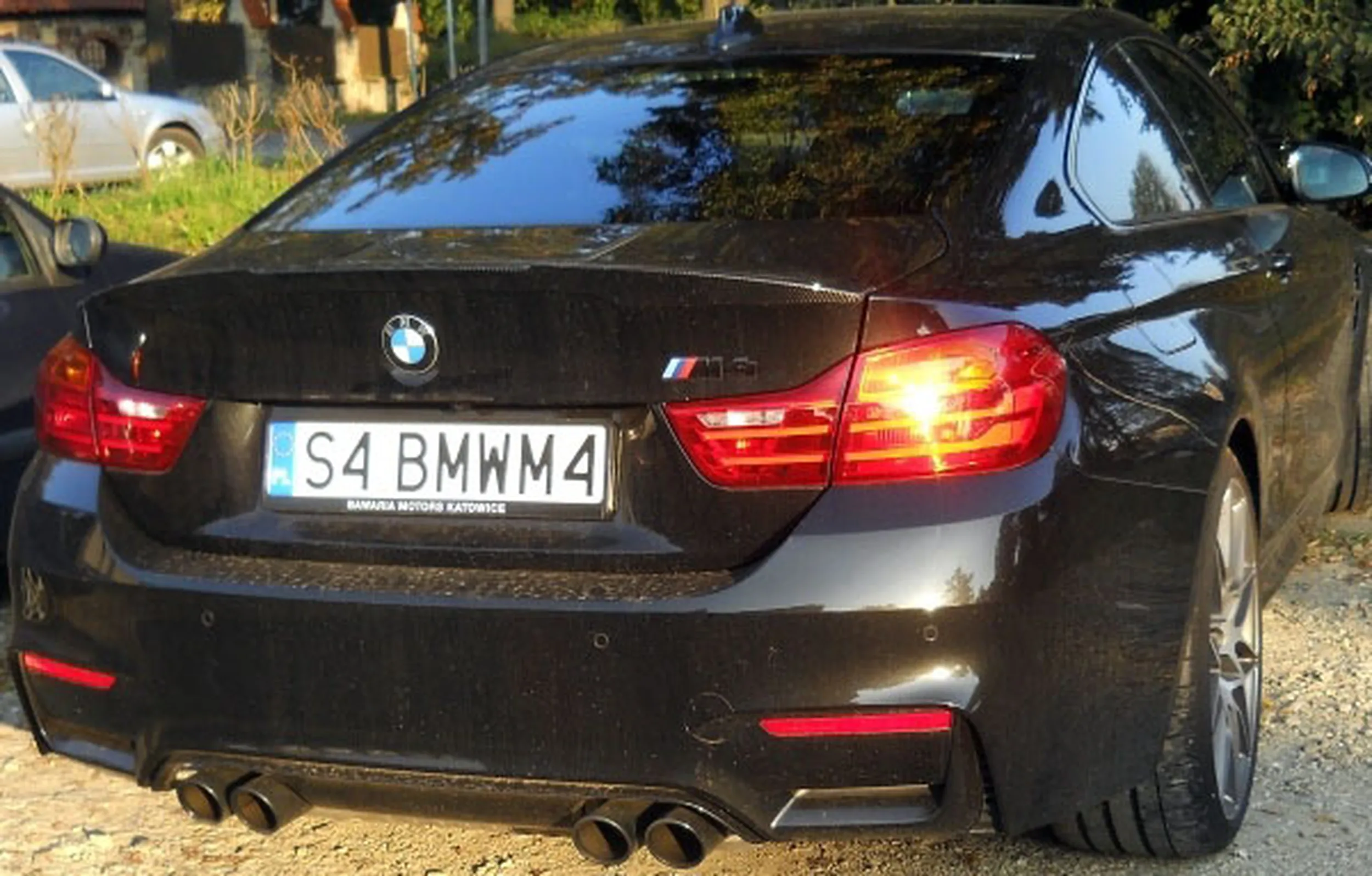 Fajny numer, blacha S4 BMWM4