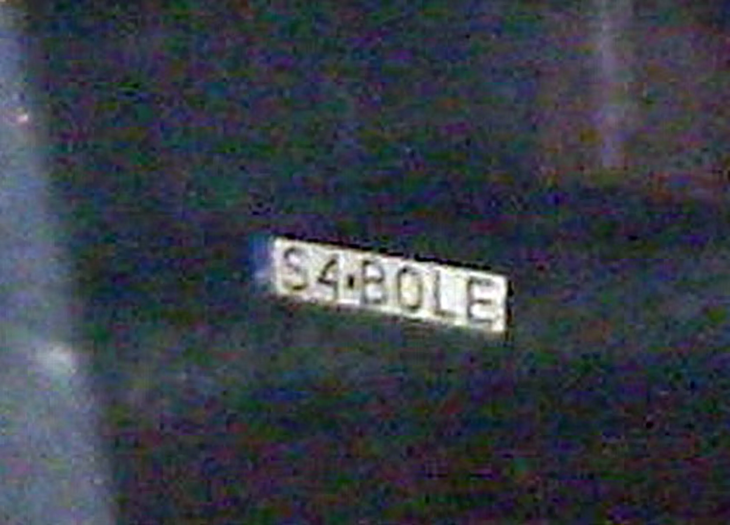 Fajny numer, blacha S4 BOLE