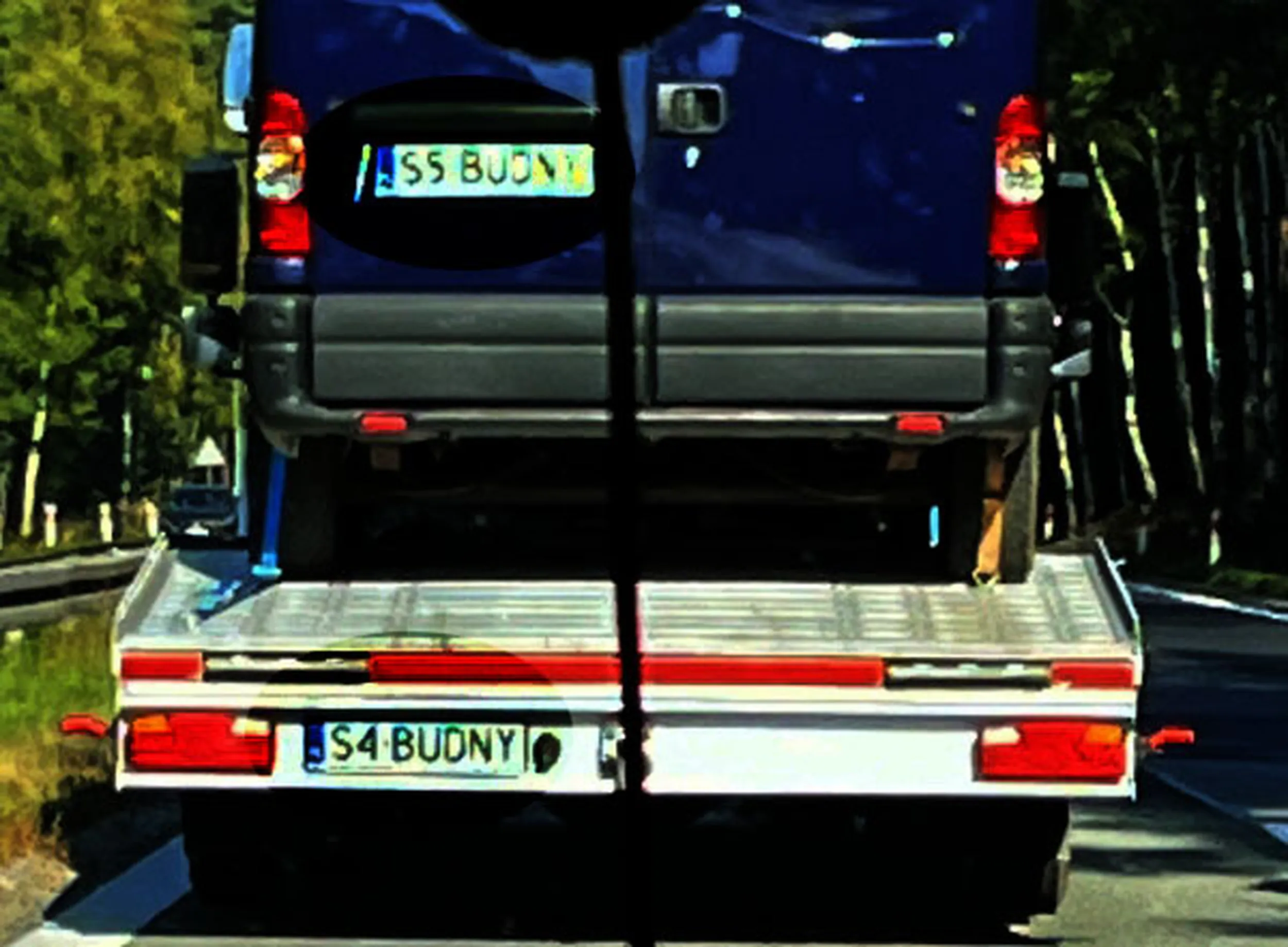 Fajny numer, blacha S4 BUDNY