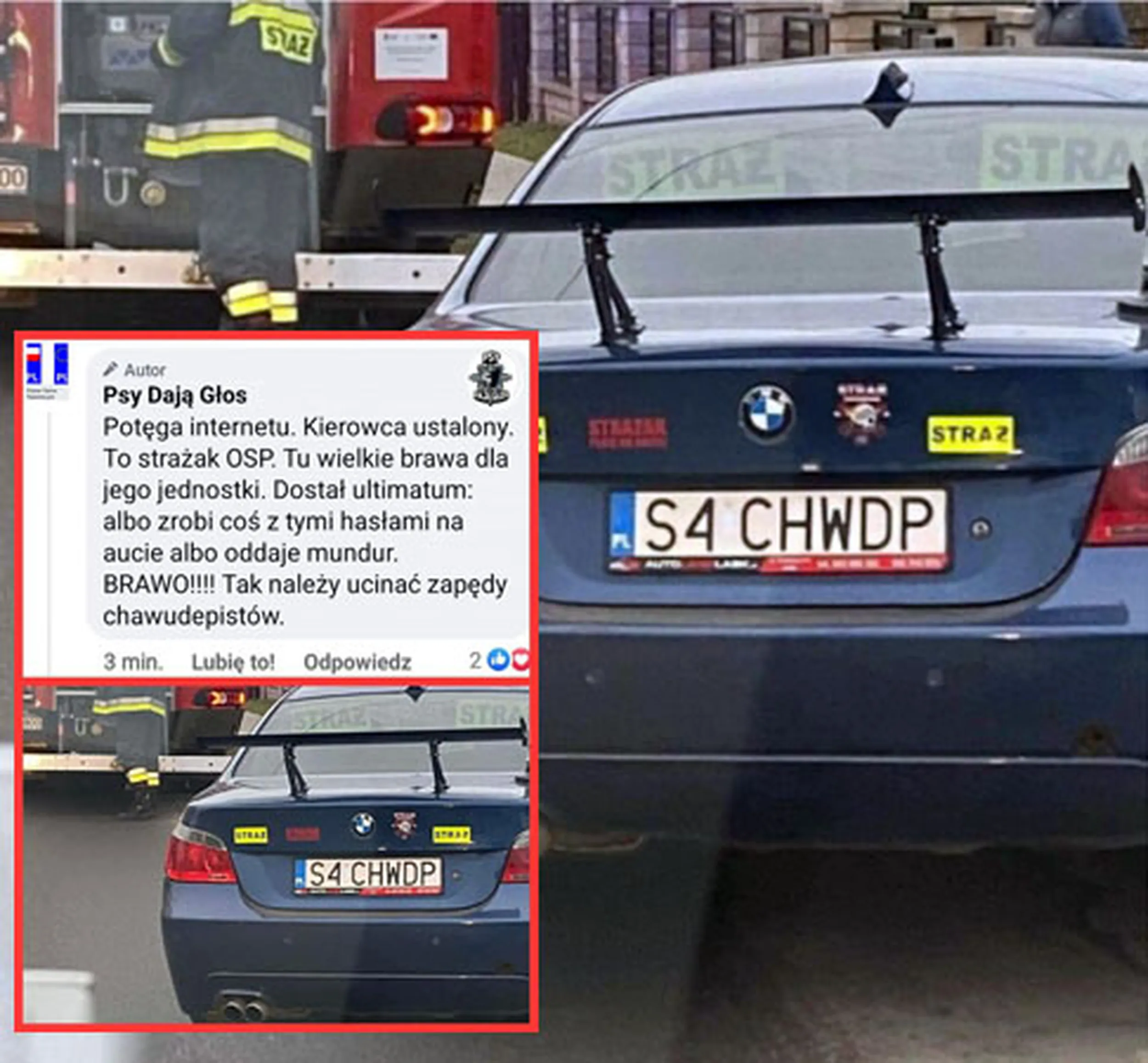 Fajny numer, blacha S4 CHWDP